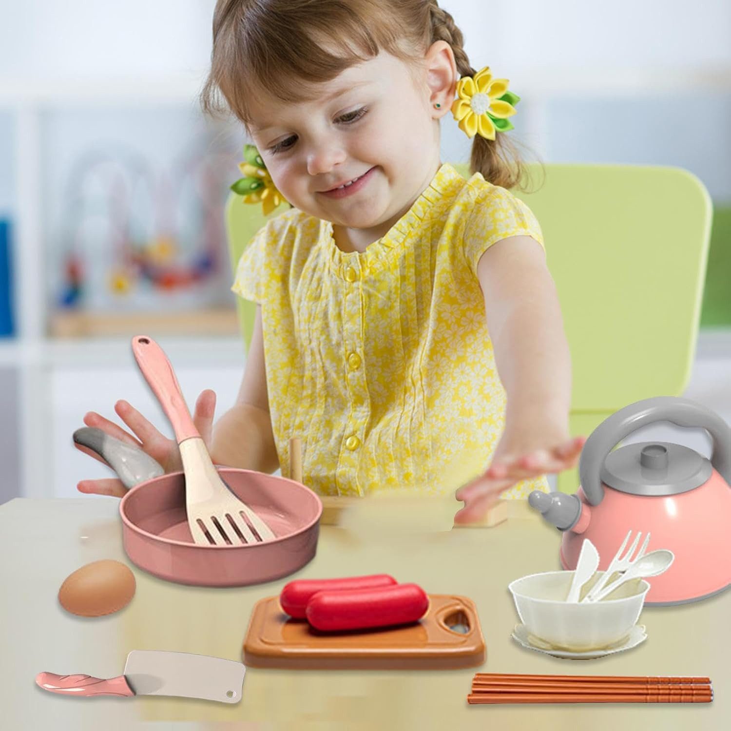 HAUSS SPOLE Spielküche 28er-set Küchenutensilien Spielküchen Set für Kinder günstig online kaufen