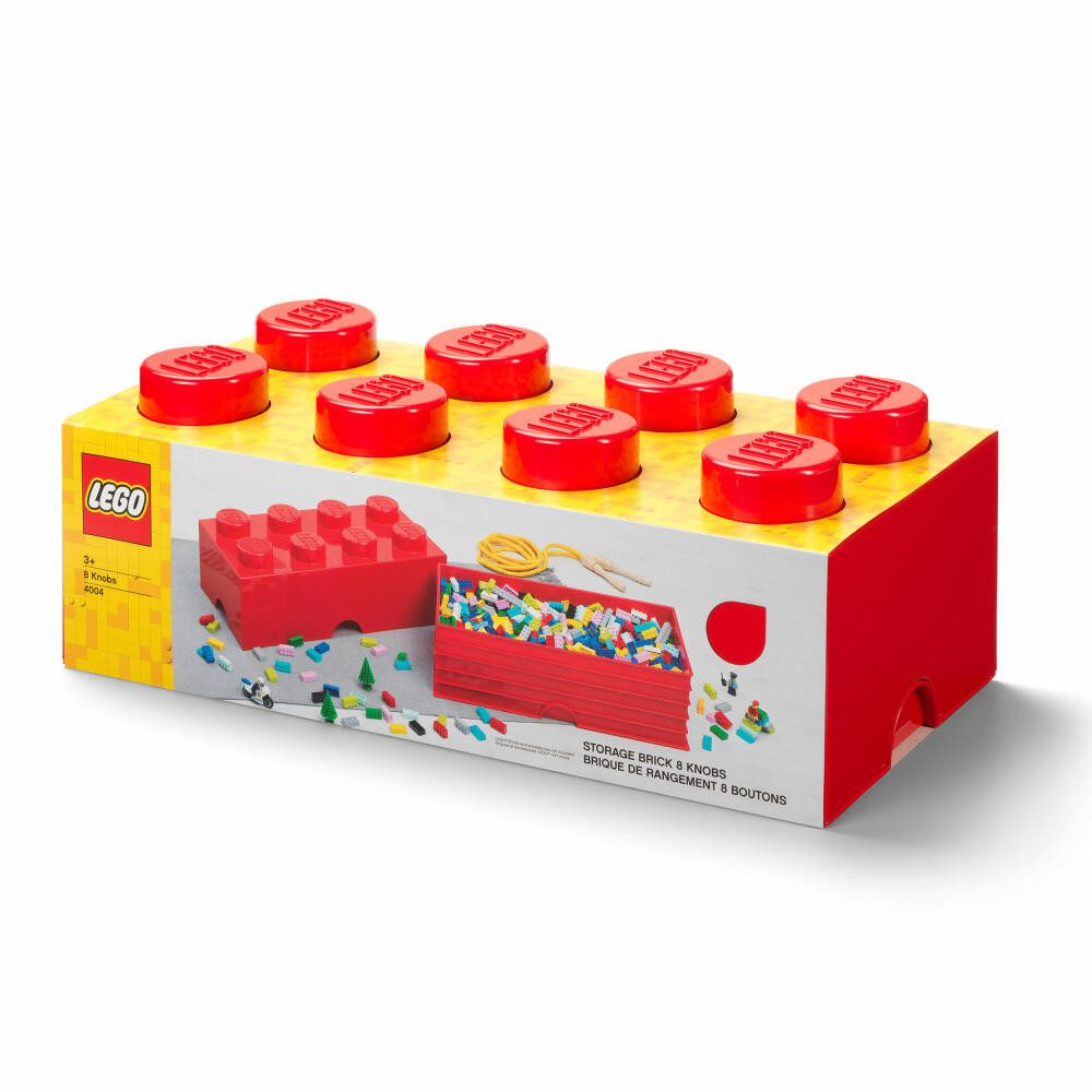 NHG Aufbewahrungsbox LEGO Storage Brick 8 - Red – Bild 2 von 2