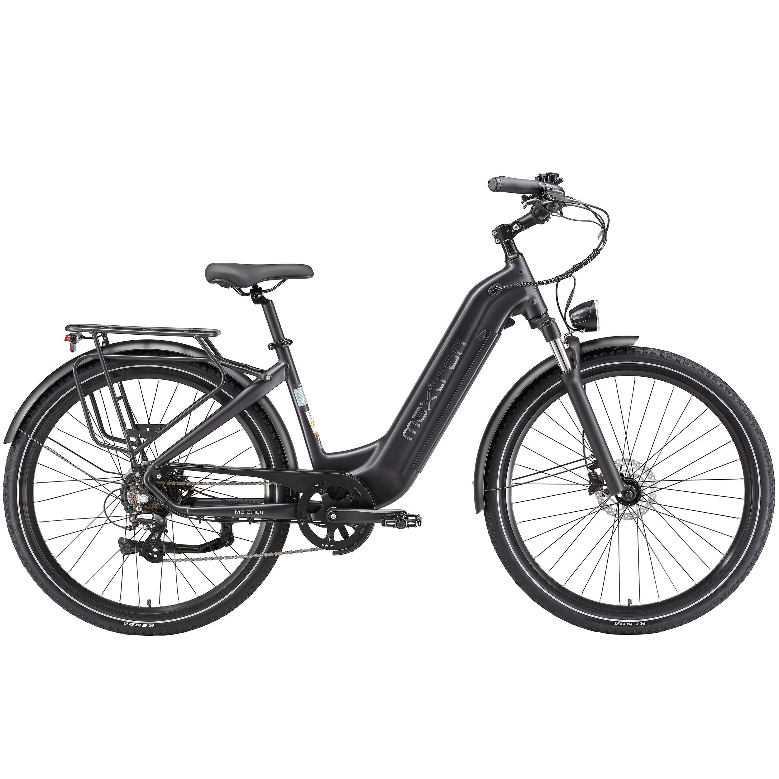 Maxtron E-Bike Cityrad Maxtron Marathon E-Citybike 28 Zoll, 7 Gang Shimano, Kettenschaltung, Heckmotor, 810 Wh, (Packung), Elektrofahrrad für Damen u. Herren