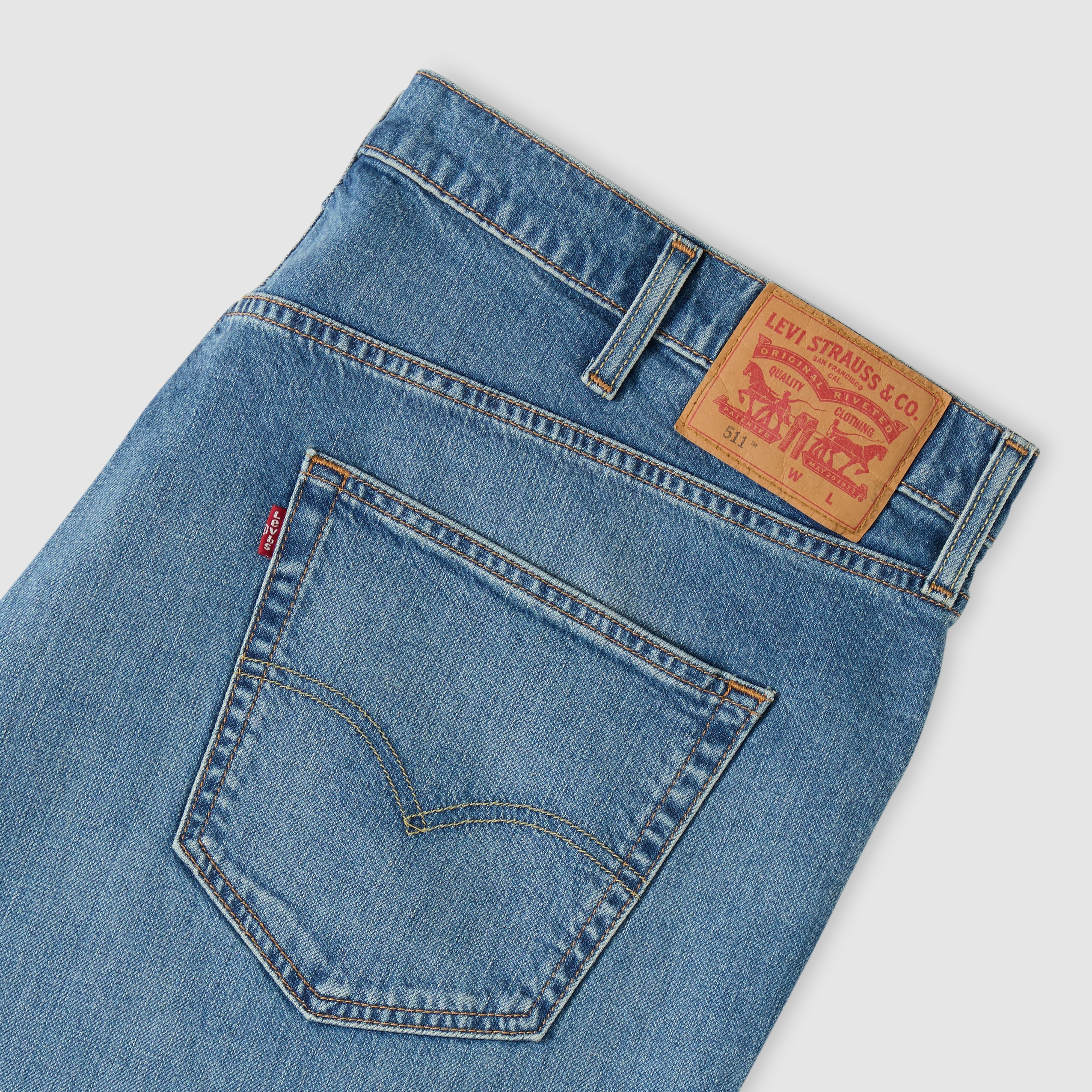 Levi's® Plus Slim-fit-Jeans 511 SLIM B&T Leichterer Denim/Jeans aus elastischer Baumwollmischung – Bild 4 von 5
