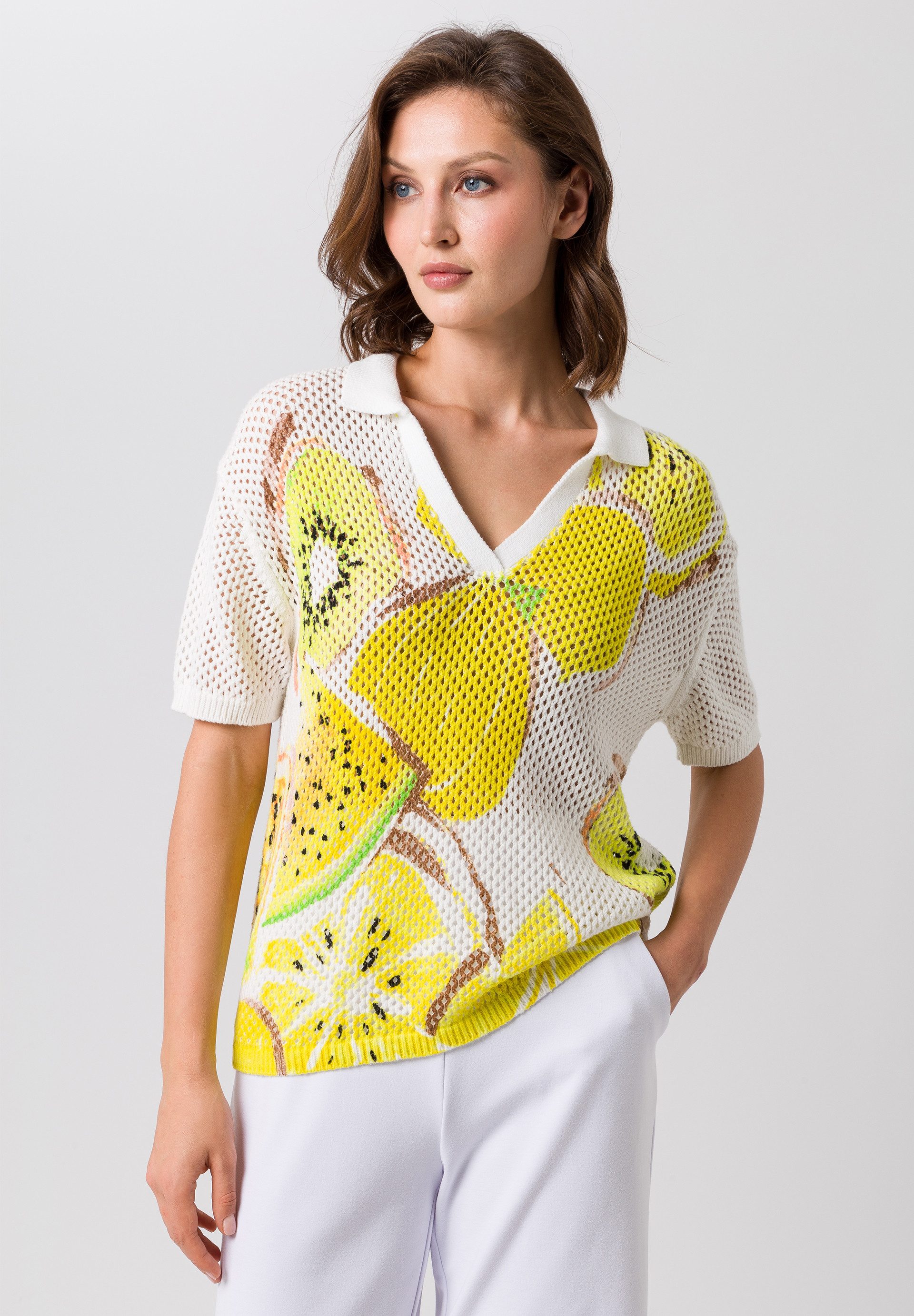 TUZZI Kurzarmshirt mit Frucht-Print günstig online kaufen