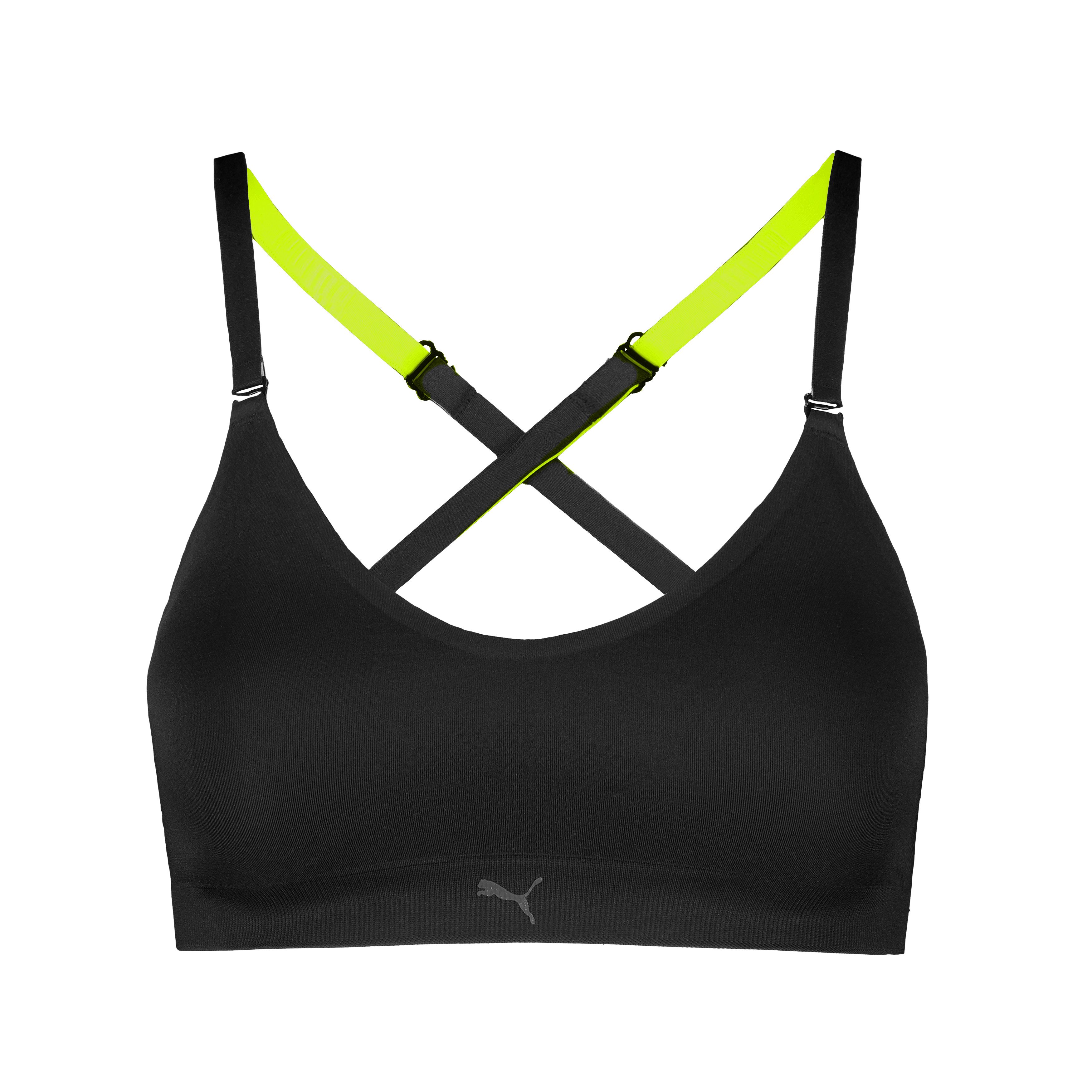 PUMA Bustier PUMA WOMEN 3D KNIT SPORT TRIANGLE TOP wendbare und verstellbare Träger für einen personalisierten Look