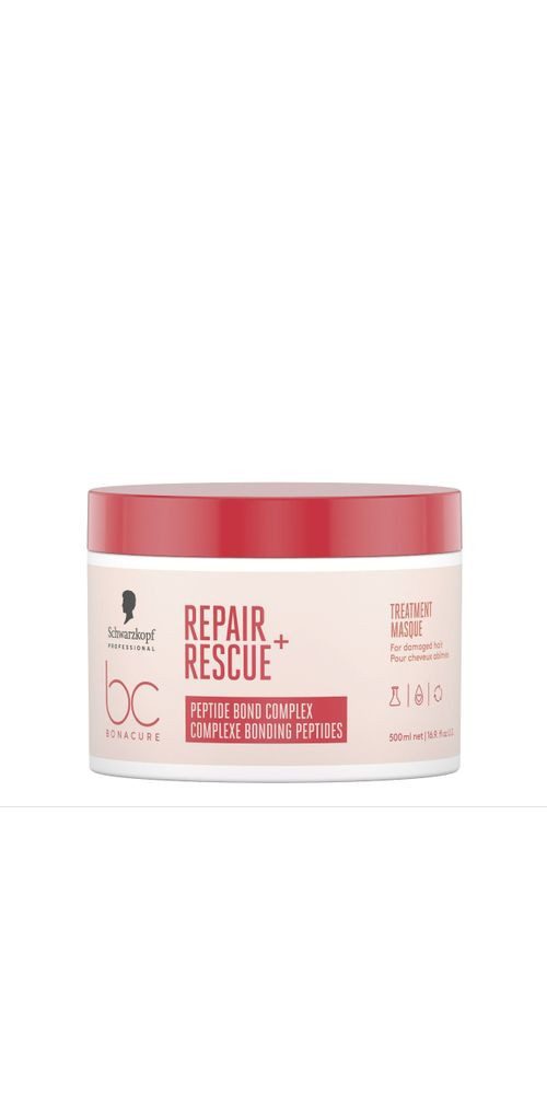 Schwarzkopf Haarmaske Schwarzkopf Bonacure Repair Rescue Treatment 500ml
