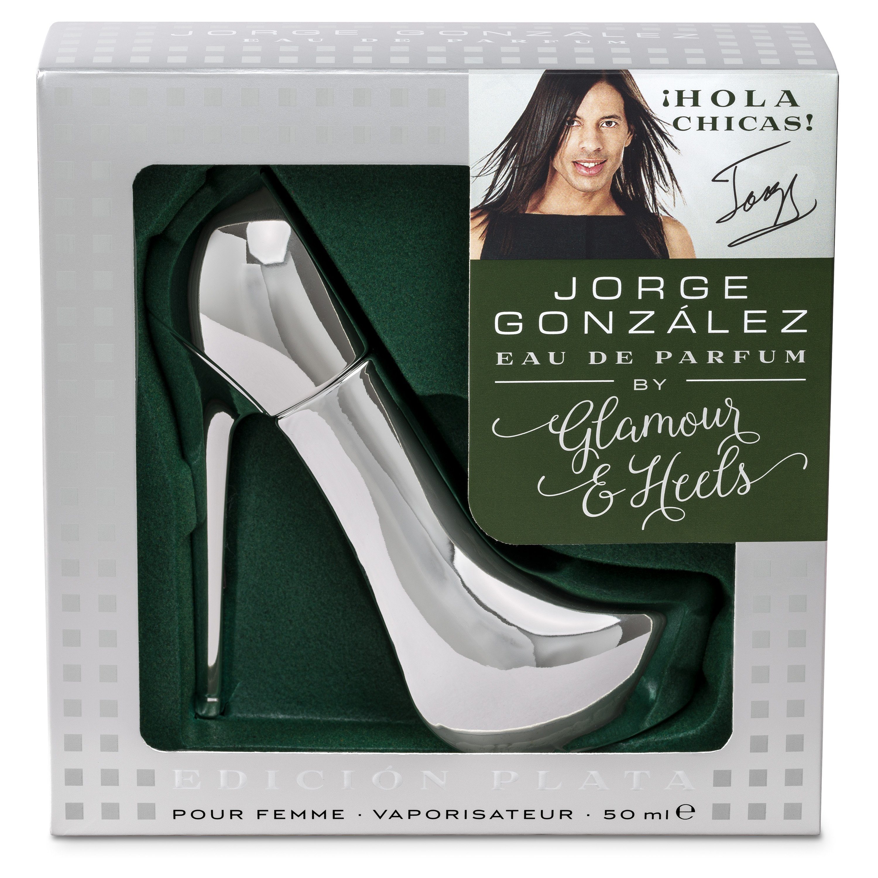 JORGE GONZÁLEZ Eau de Parfum EDICIÓN PLATA 50ml, Eau de Parfum, Damenduft, Duft für Frauen