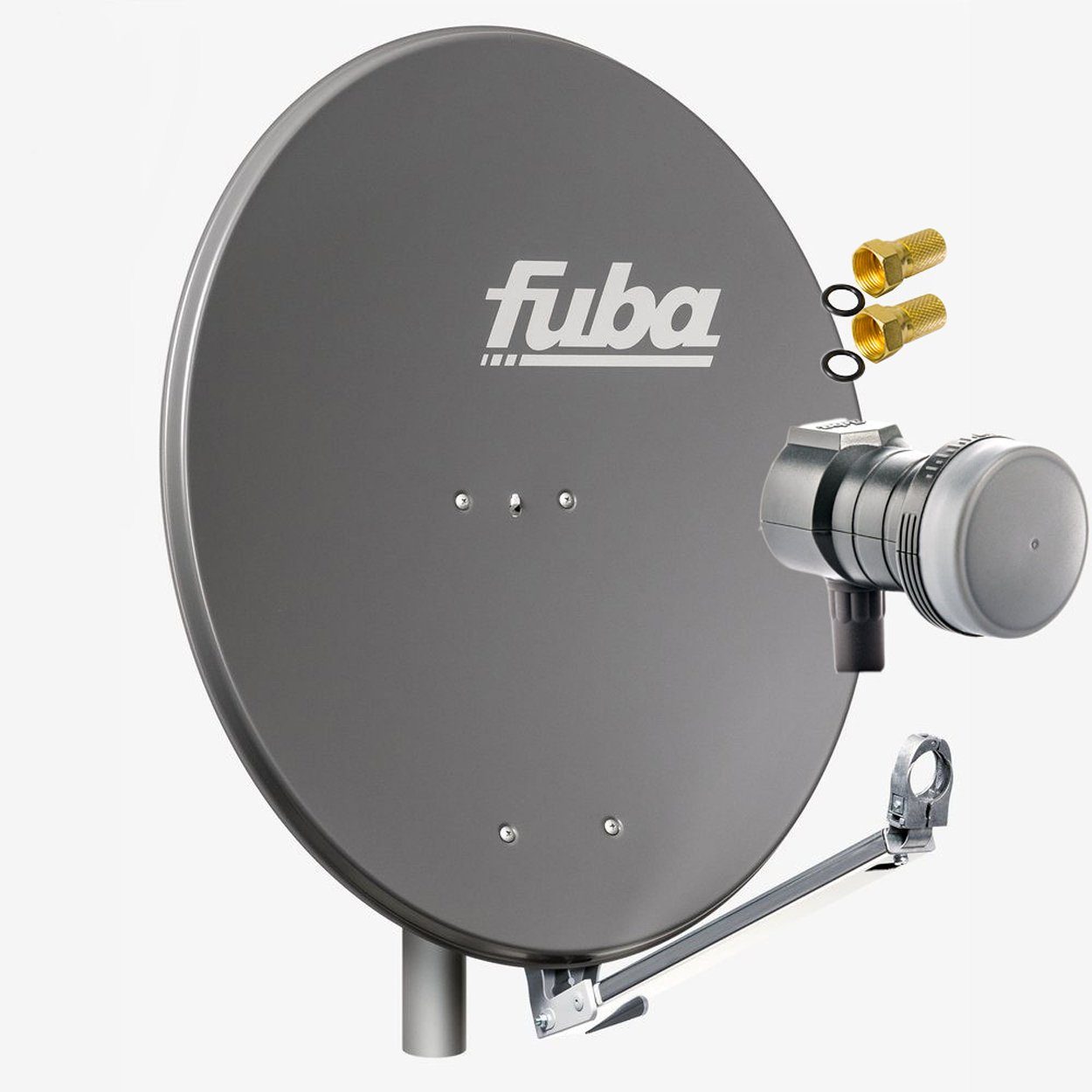 Fuba DAL 801 A Sat Satelliten Anlage Single LNB DEK 117 1 Teilnehmer SAT-Antenne