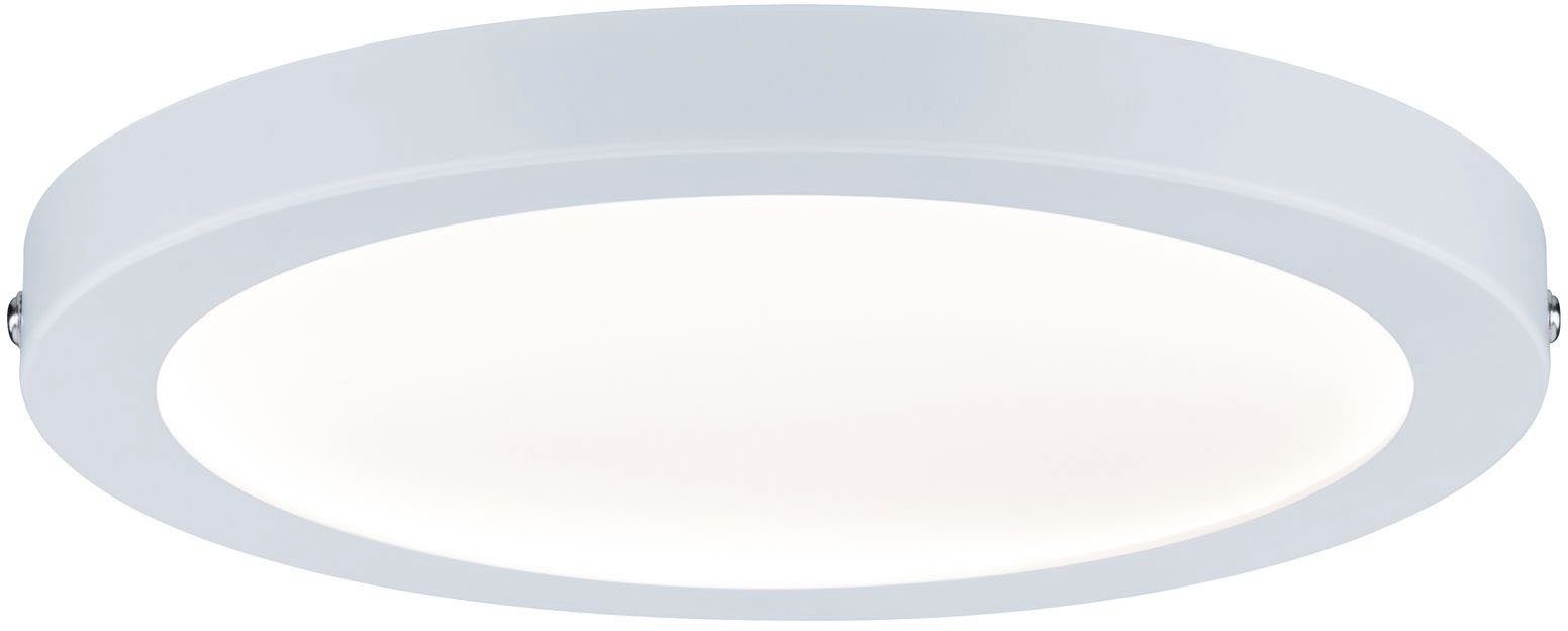 Paulmann LED Panel Atria rund Weiß Warmweiß, Weiß Atria 2.700K fest rund matt matt, 220mm integriert, 2.700K 220mm 14W LED 14W