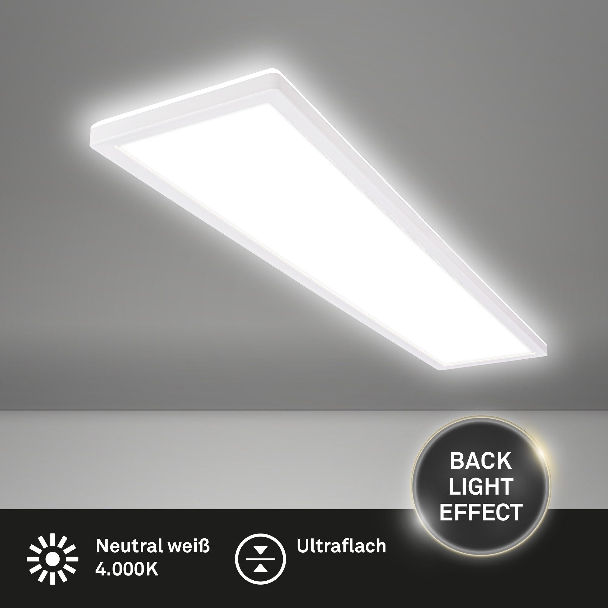 Briloner Leuchten LED Deckenleuchte Deckenlampe Panel günstig online kaufen