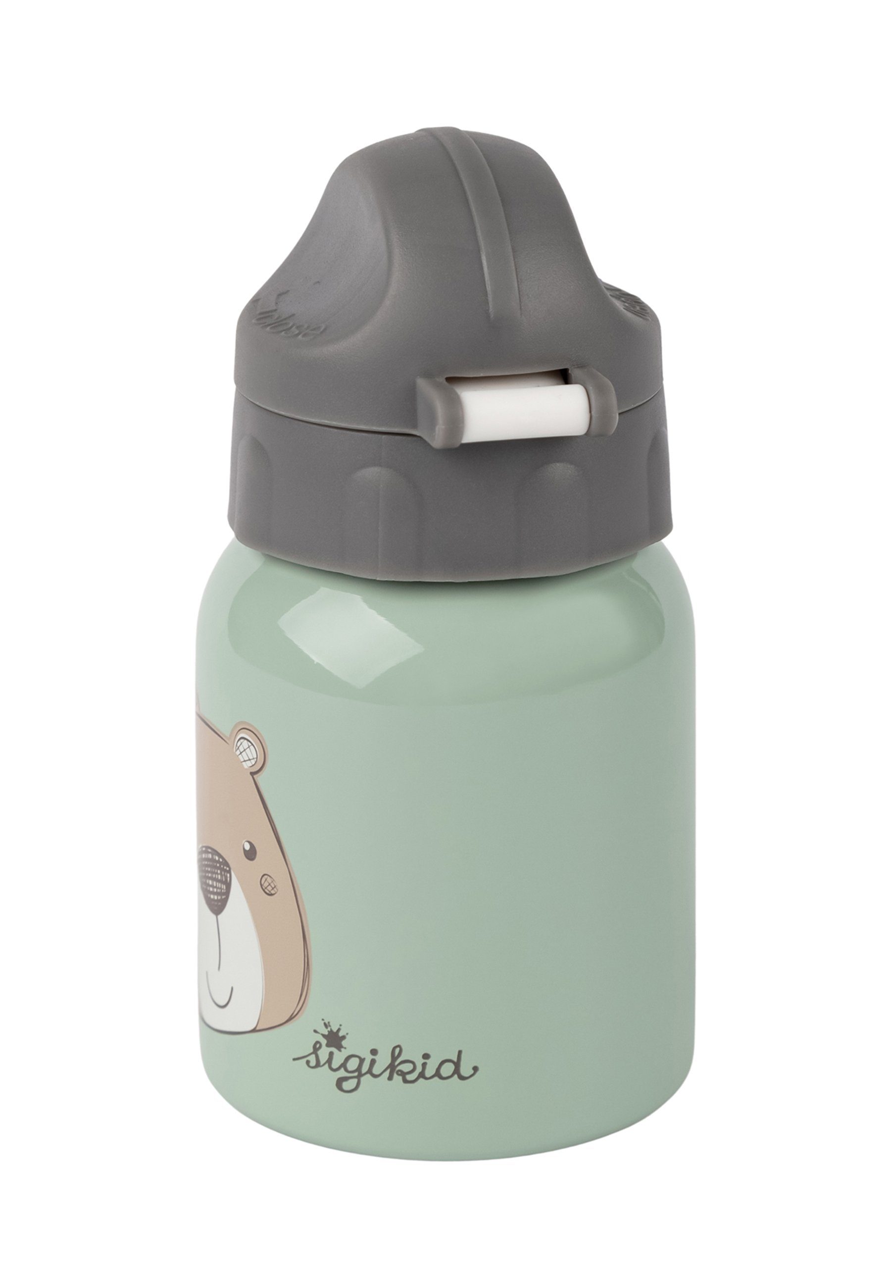 Sigikid Trinkflasche Edelstahl Wasserflasche Bär 250ml für Kinder