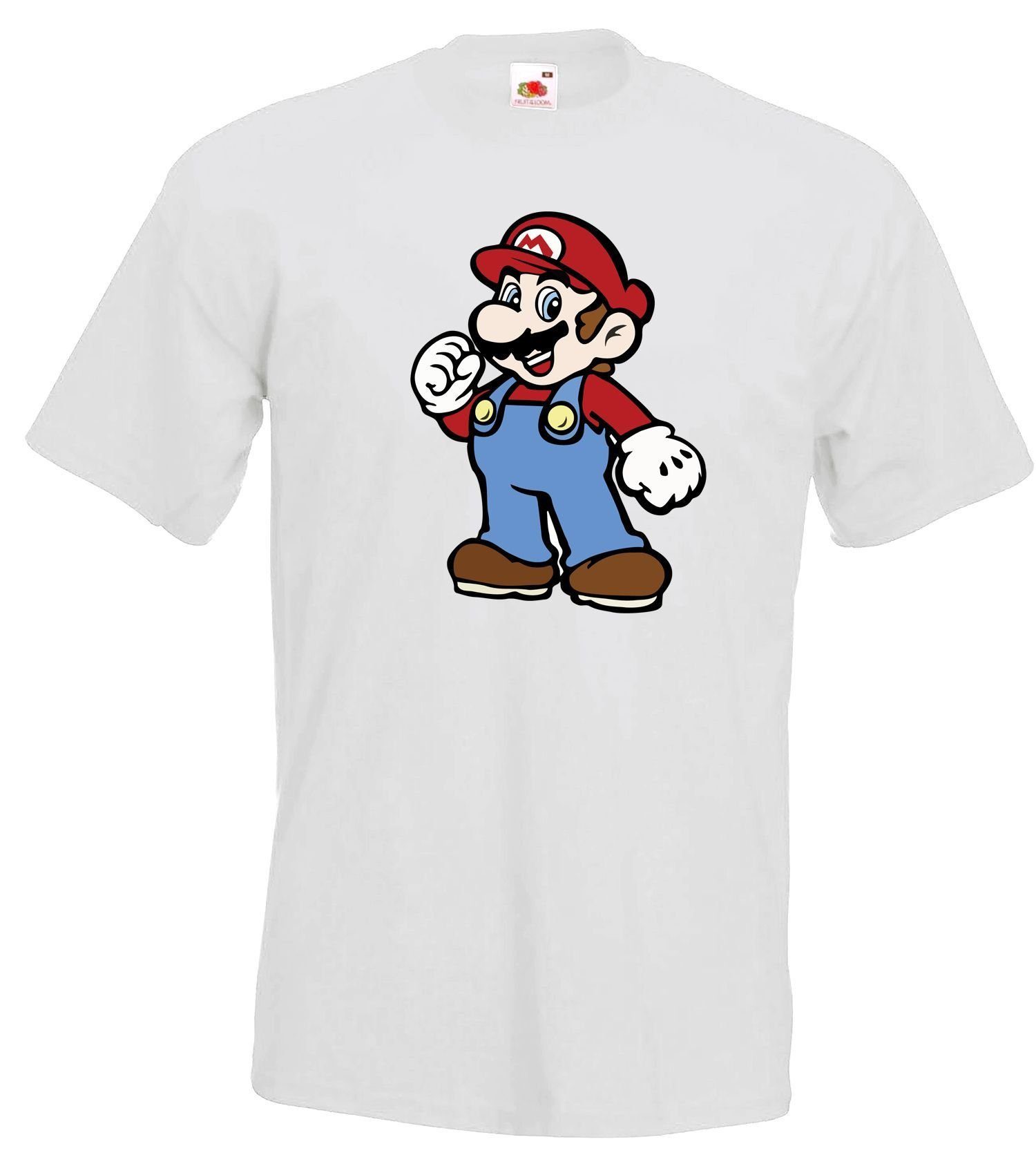 Youth Designz Print-Shirt Mario Herren T-Shirt mit lustigem Frontprint