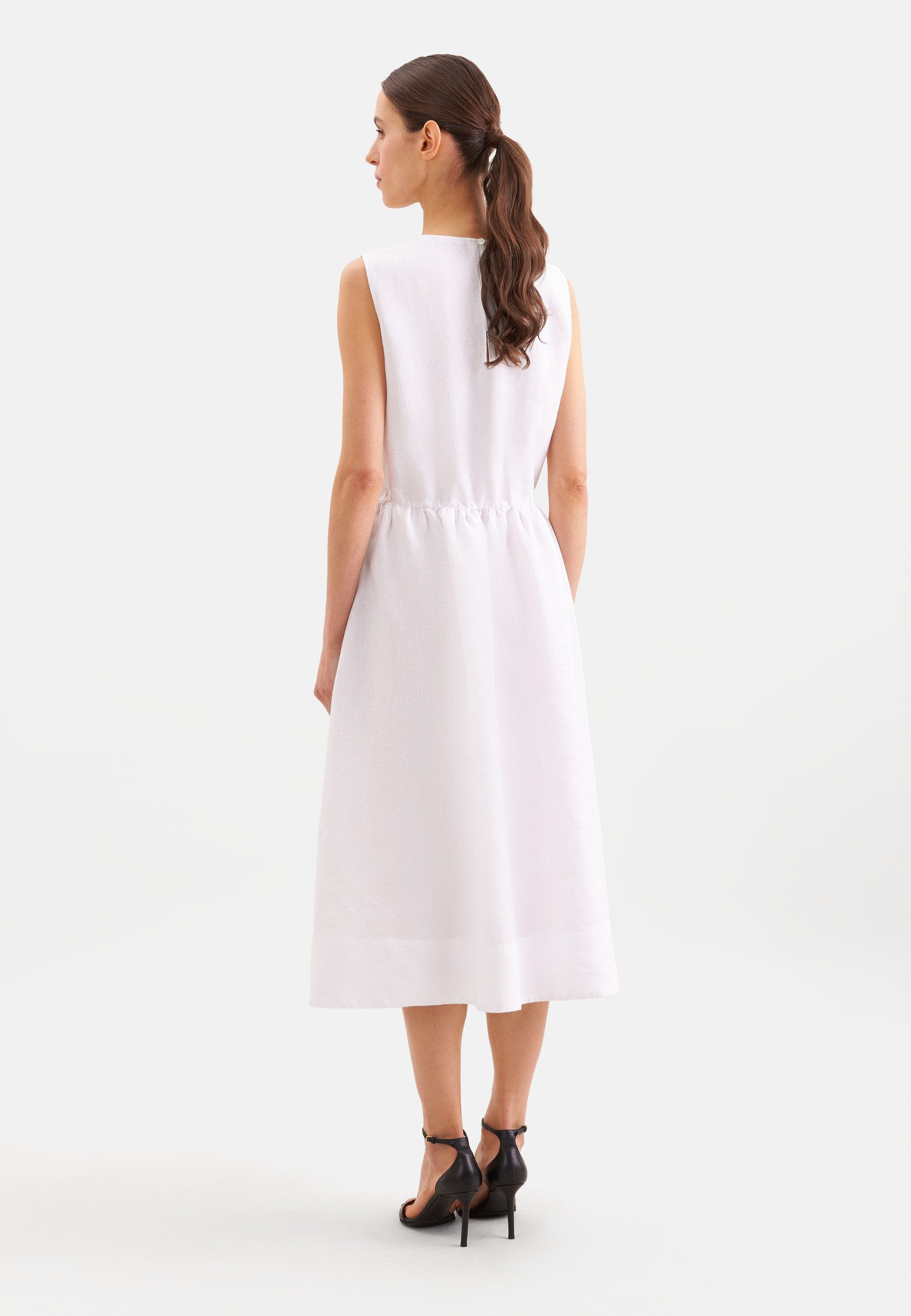 seidensticker Sommerkleid Ohne Arm Rundhals Uni