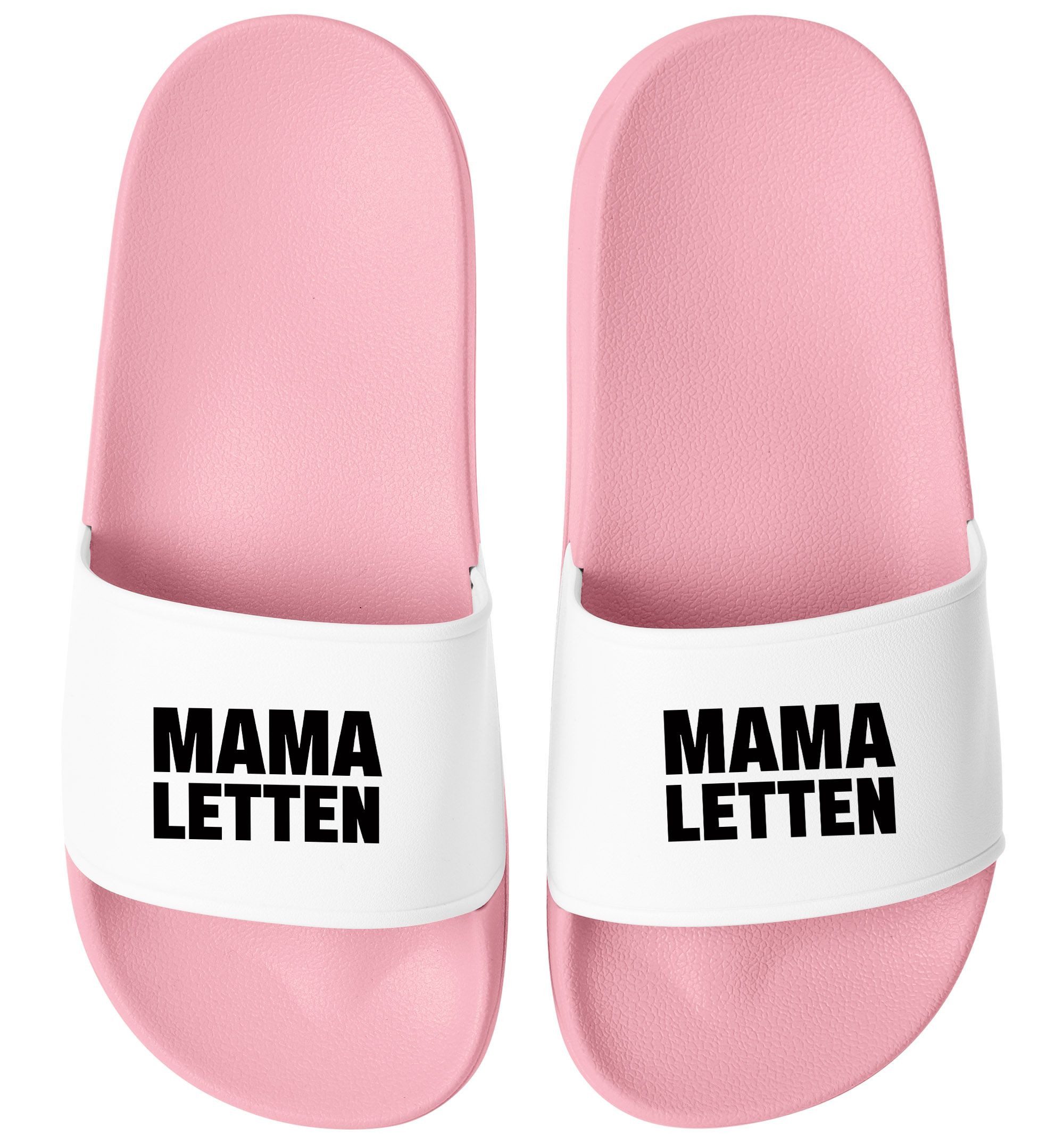Mama 1 rosa-weiß