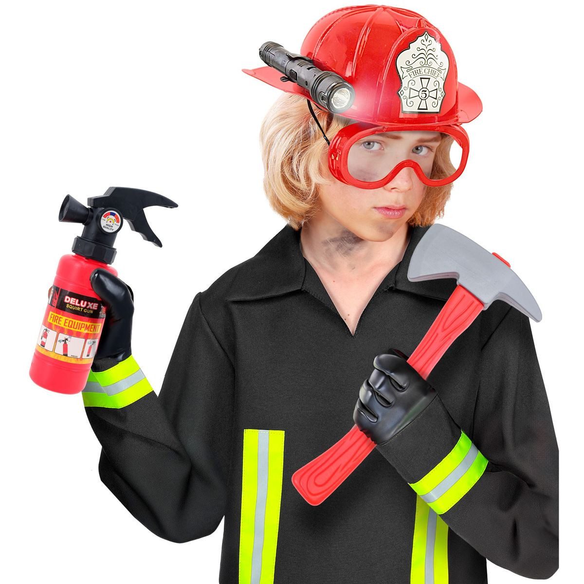 Widmann S.r.l. Kostüm WIDMANN Feuerwehrmann Set für Kinder