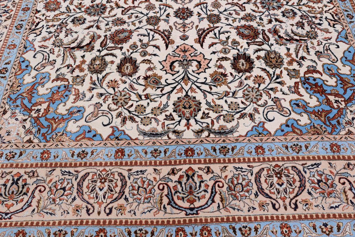 mm 10 Isfahan 248x302 Höhe: Handgeknüpfter Seidenkette Orientteppich Trading, China Orientteppich, rechteckig, Nain