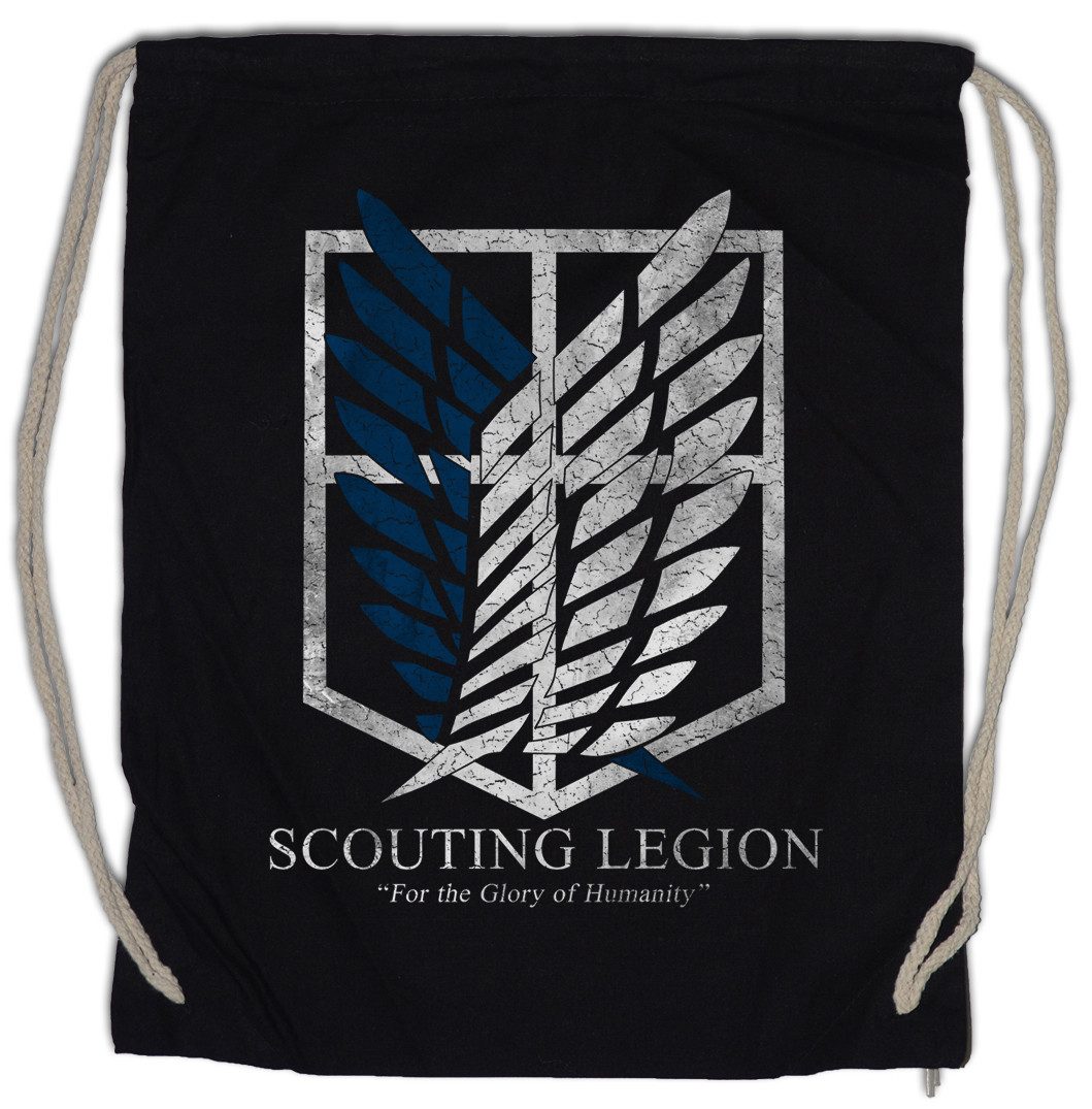 Turnbeutel Scouting Legion Turnbeutel Attack On Logo Symbol Titan Sign Game Games