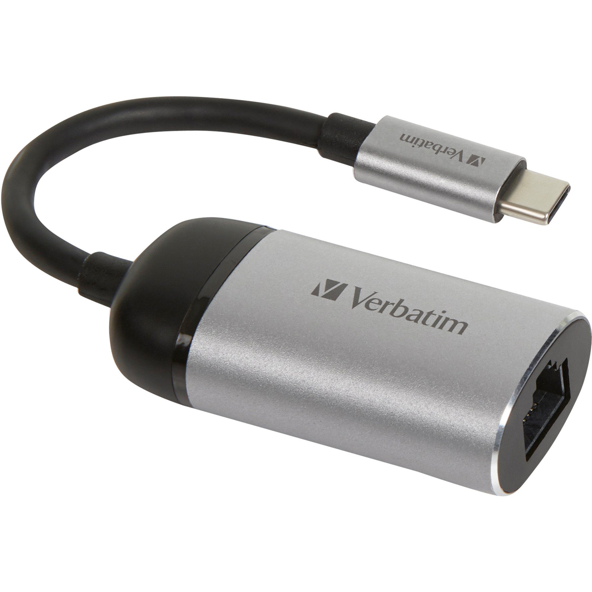 Verbatim USB 3.2 Gen 1 Adapter, USB-C Stecker > RJ-45 Buchse LAN-Kabel