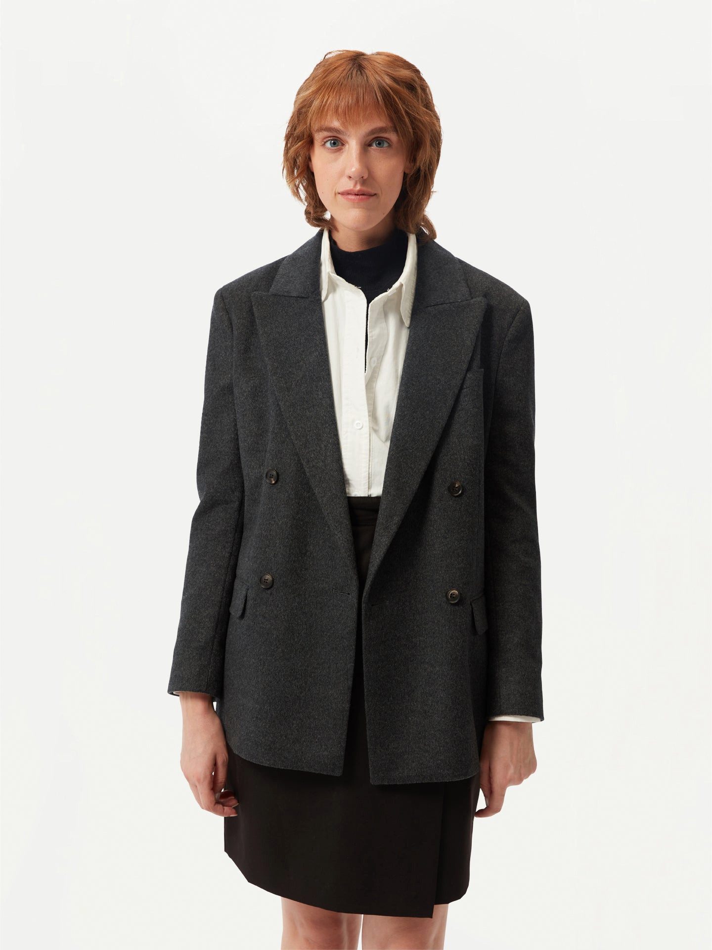 GOBI Cashmere Пиджаки-Блузки Zweireihiger Kaschmirblazer