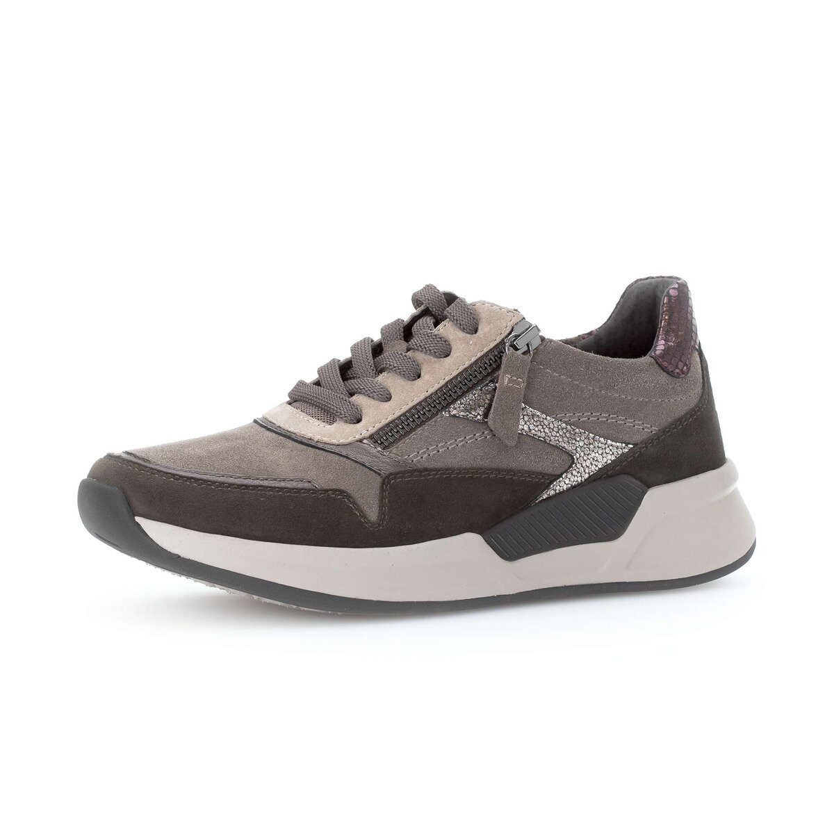 Gabor Sneaker low Materialmix Leder Sneaker günstig online kaufen