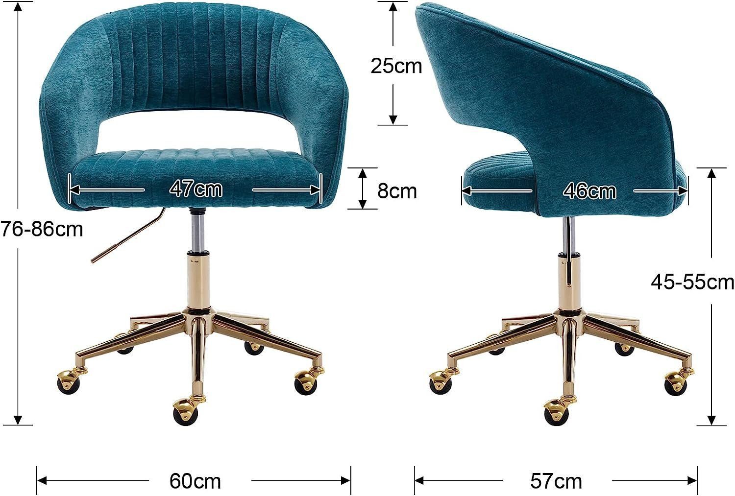 WAHSON OFFICE CHAIRS Bürostuhl aus Chenille, günstig online kaufen