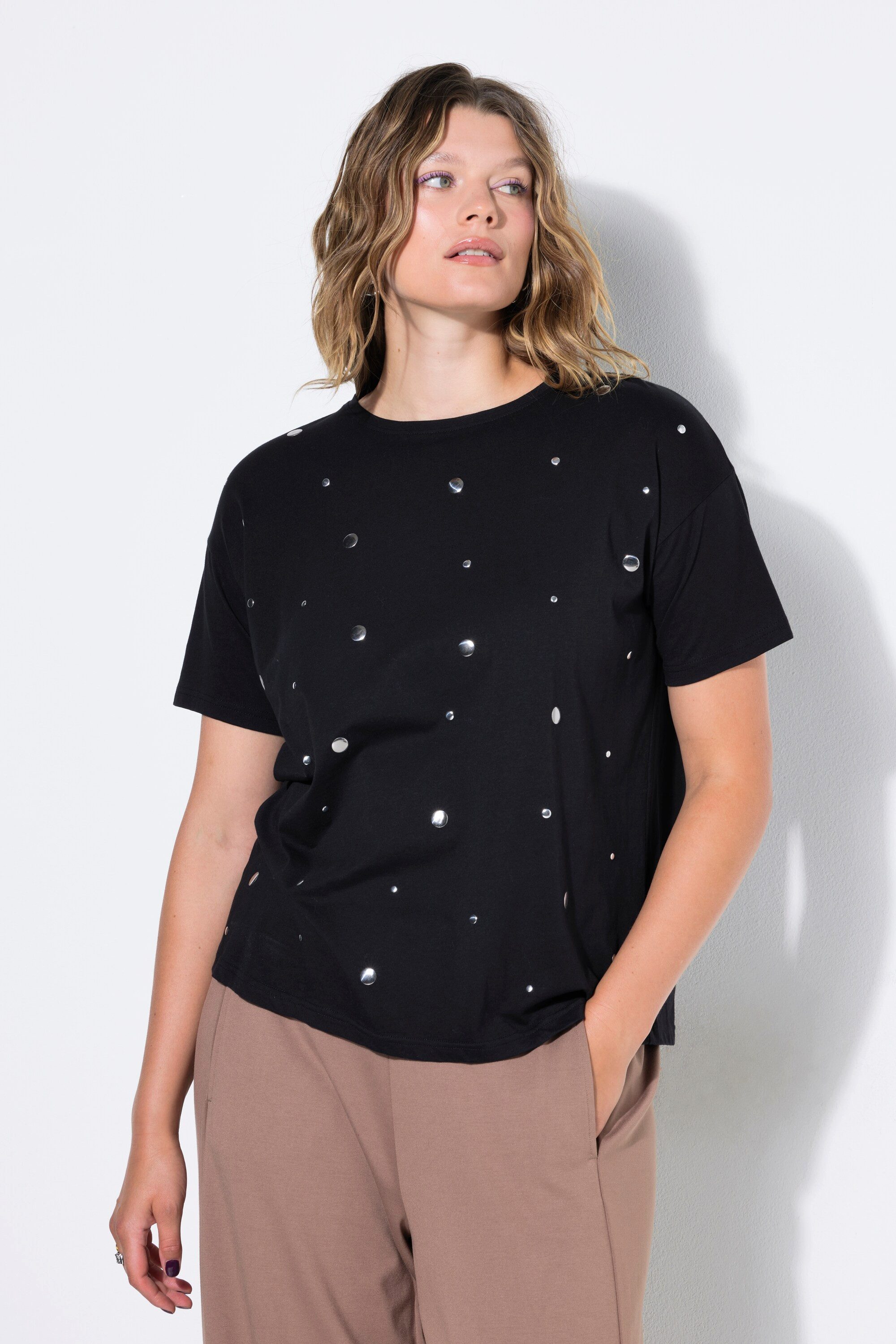 Studio Untold T-Shirt T-Shirt Spiegel-Dekore Halbarm