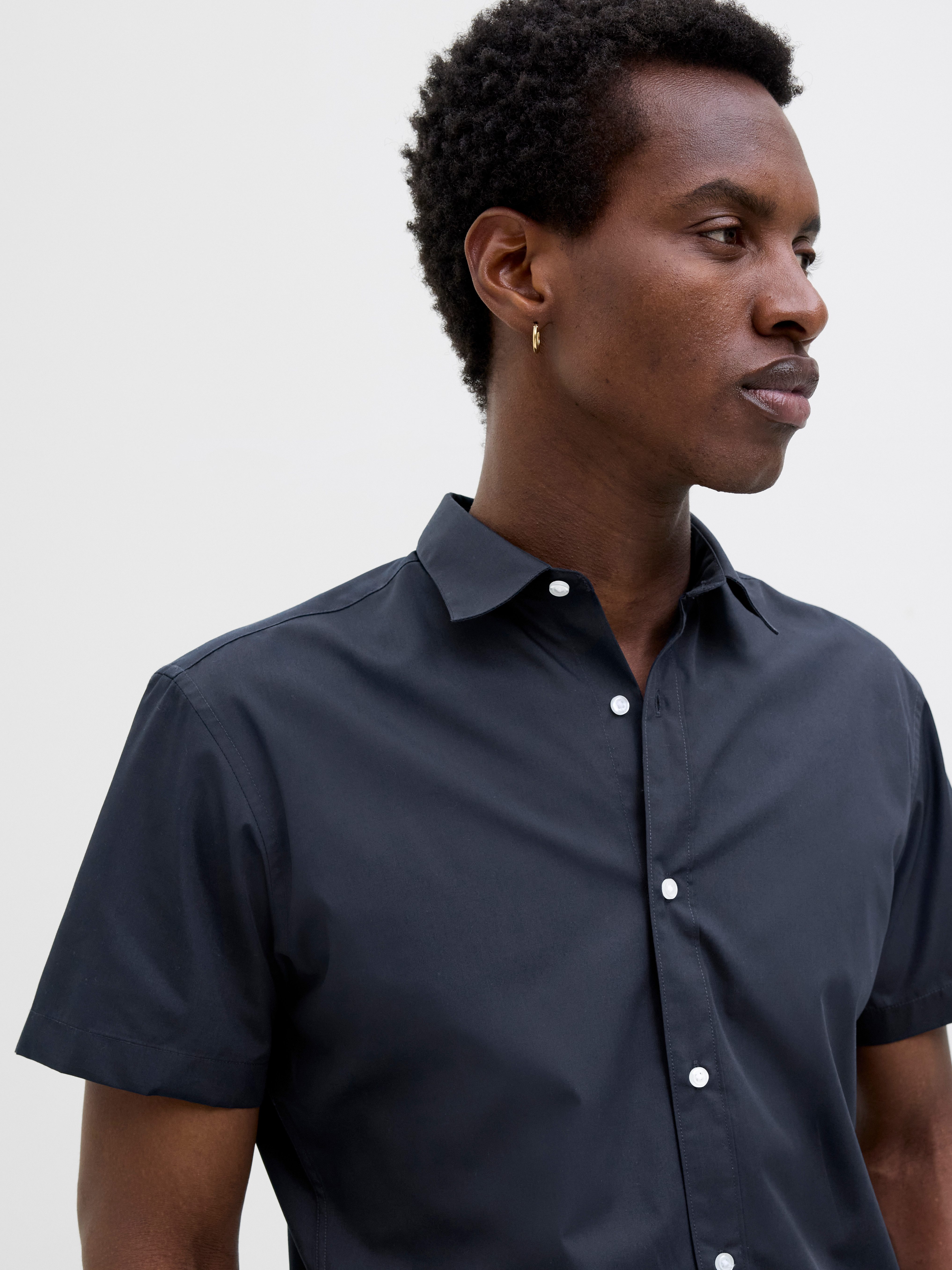 Jack & Jones Kurzarmhemd JJJOE SHIRT SS PLAIN