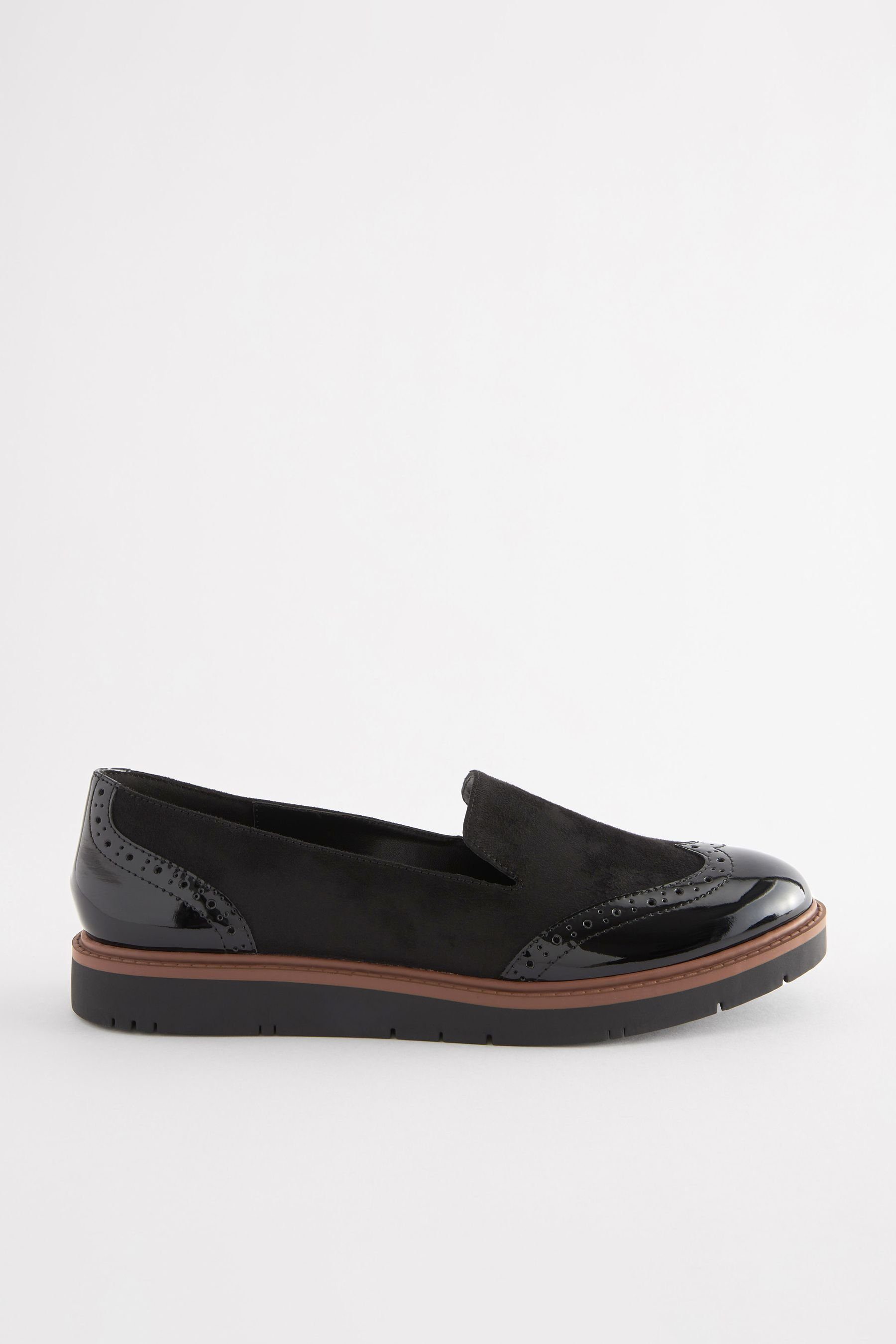 Next Forever Comfort® Brogues-Loafer mit dicker günstig online kaufen