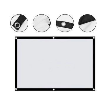 LA VAGUE LV-STA100RP screen 16/9 100 zoll weiß/schwarz Faltrahmenleinwand (Leinwand für die Rückprojektion geeignet, 16:9 100 Zoll)