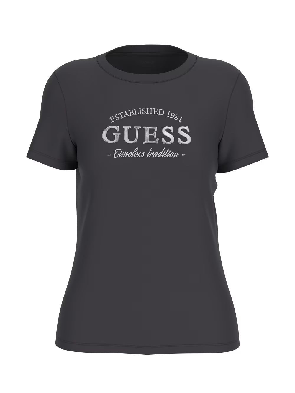 Guess T-Shirt – Kurzarmshirt mit Logostickerei
