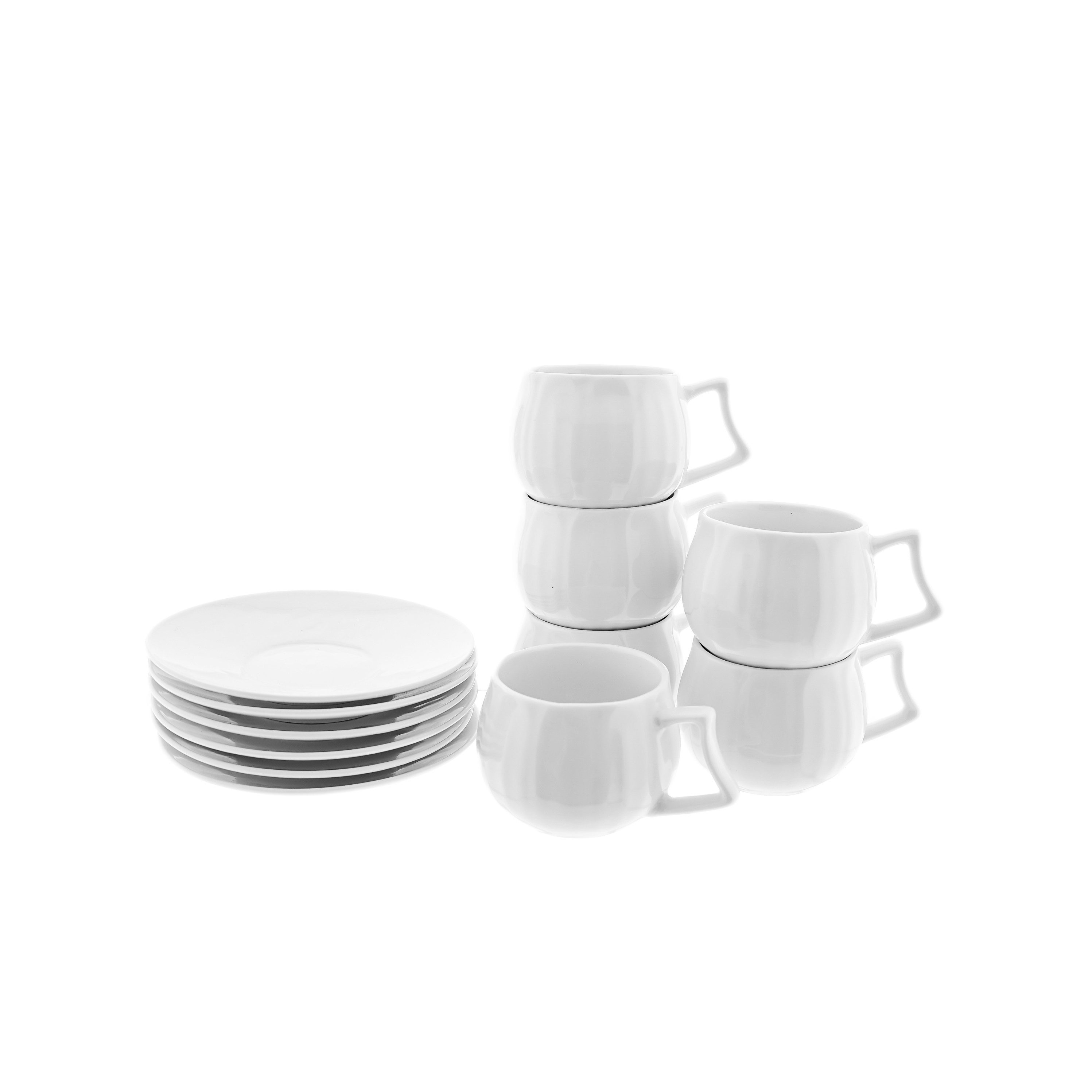 Mulex Kaffeeservice Porzellan-Mokkatassen – zeitlose Eleganz in drei exklusiven Designs