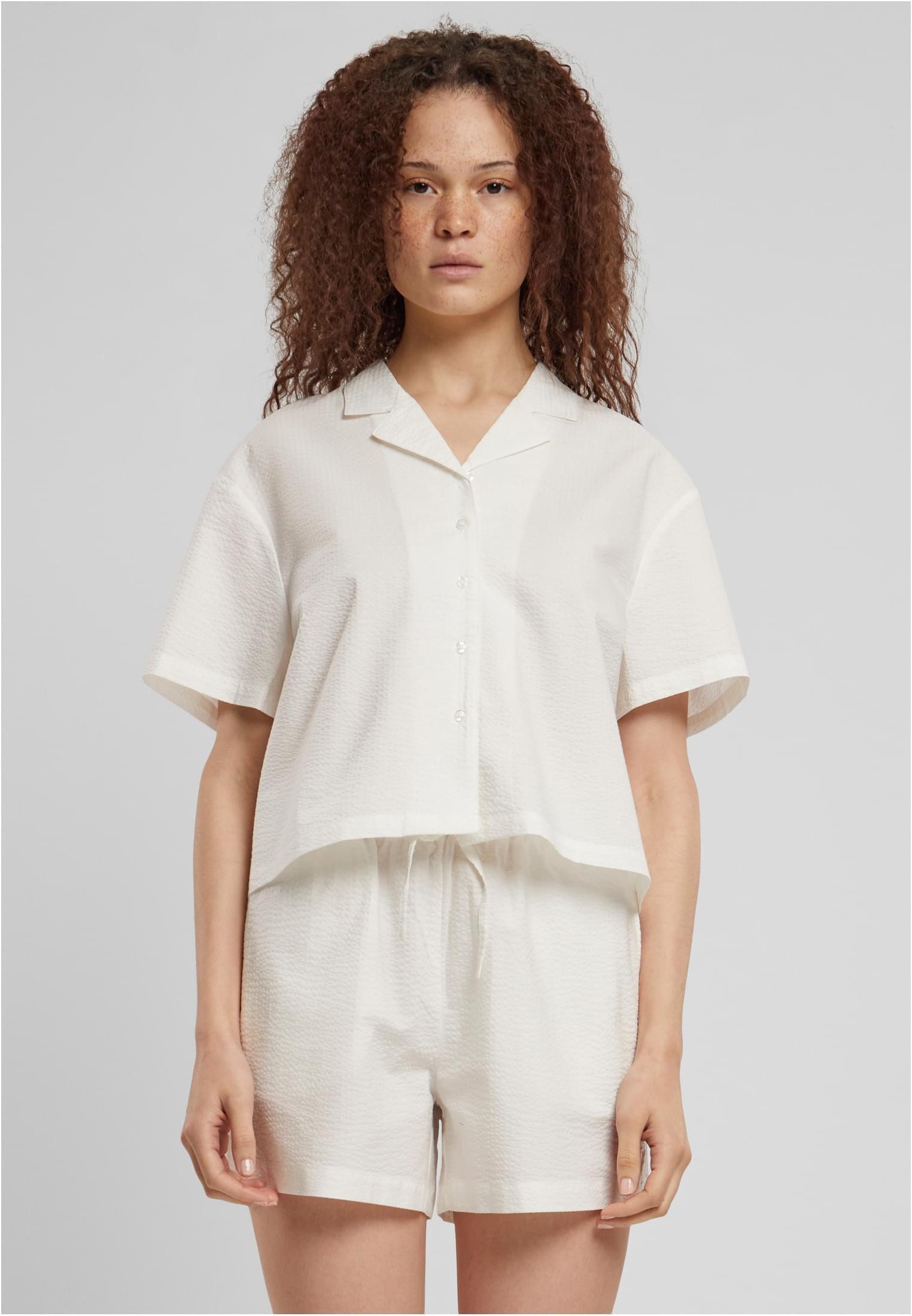 Outdoorhemd Ladies Seersucker Shirt Damen Bluse
