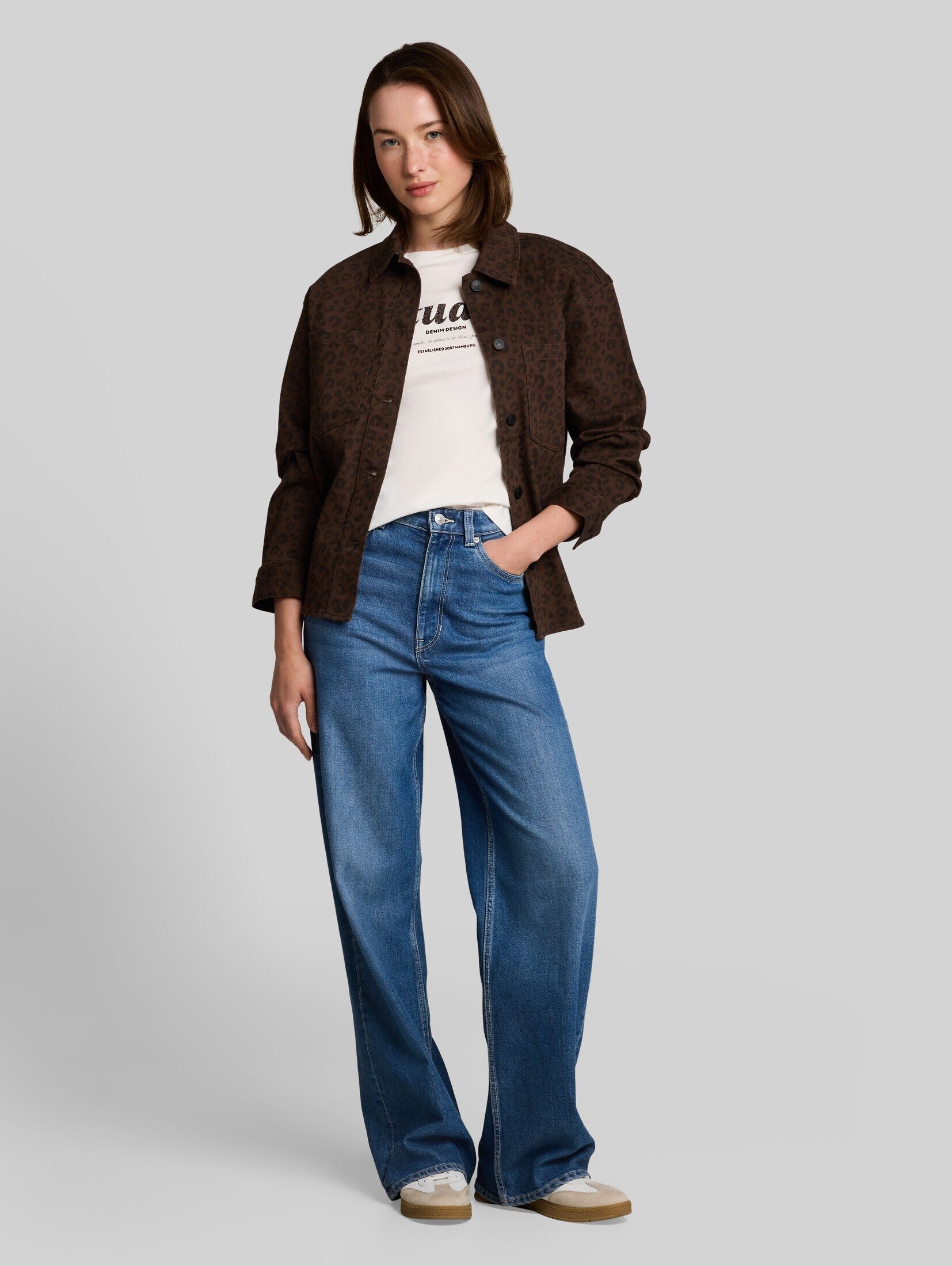 TOM TAILOR Denim T-Shirt T-Shirt (im Einserpack) T-Shirt mit Print – Bild 5 von 5