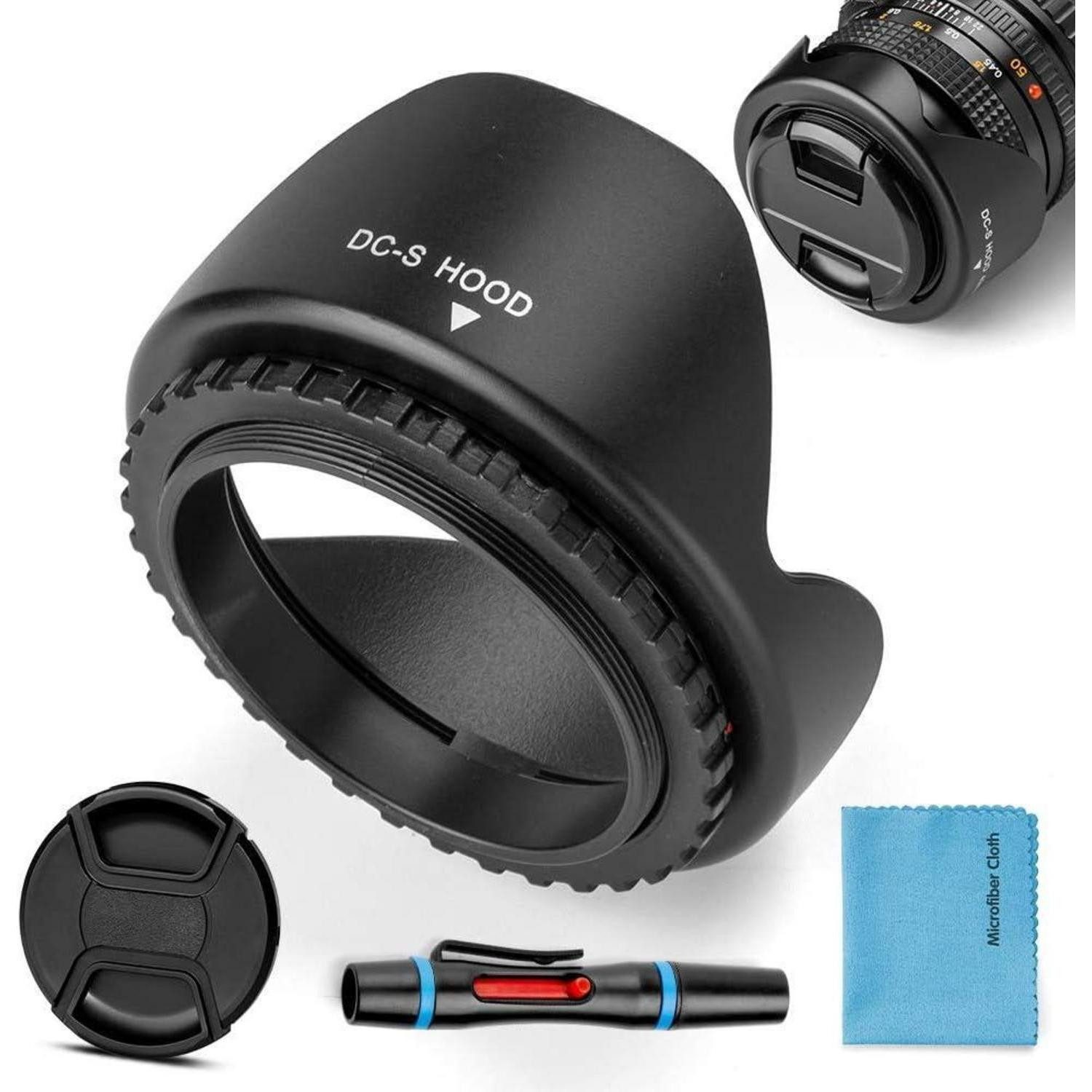 LuxusKollektion 72mm Universal Tulip Sonnenblende Streulichtblende für Canon Nikon Gegenlichtblende