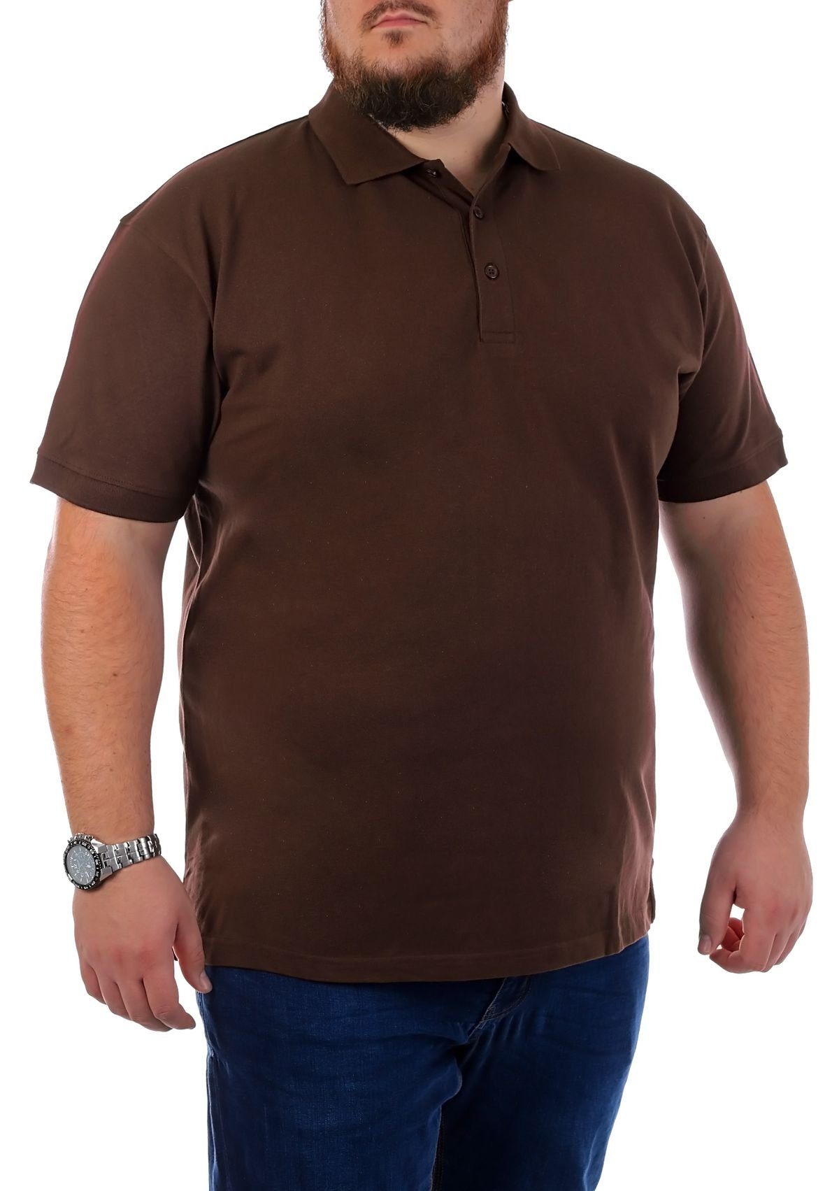 Young & Rich Poloshirt Herren Übergröße günstig online kaufen