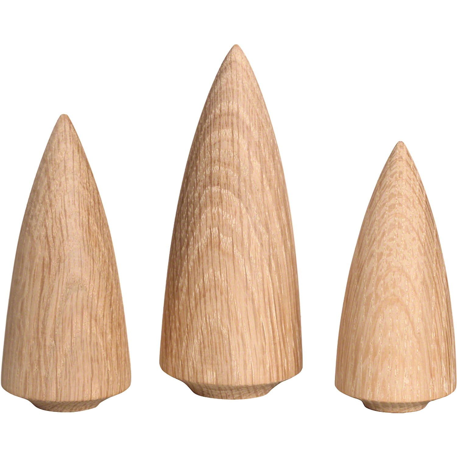 Dekofigur Baumgruppe, 3-teilig (9cm) von Seiffener Volkskunst