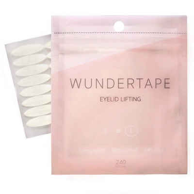 WUNDERTAPE Augenlid-Tape Wundertape Schlupflider Stripes für Augenlid-Lifting ohne OP (Packung, 480 St), unsichtbar, Schlupflid Tape, Schlupflider Stripes unsichtbar