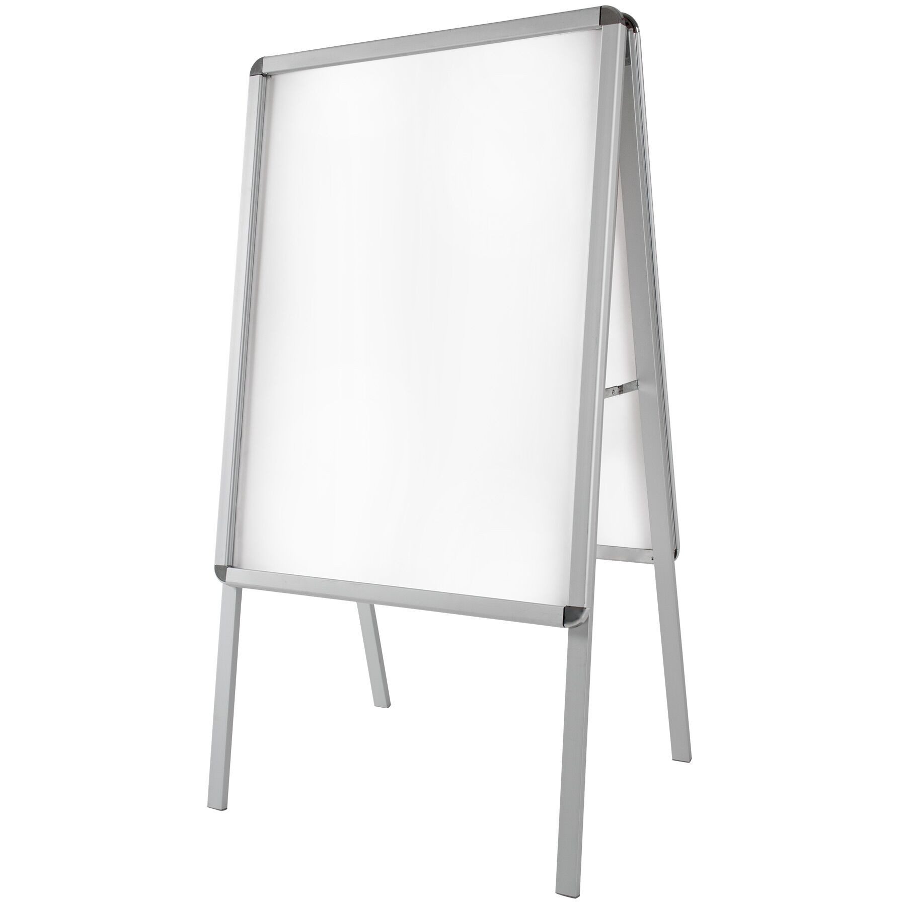 tectake Standtafel Aluminium Plakatständer, DIN A1, doppelseitig, klappbar