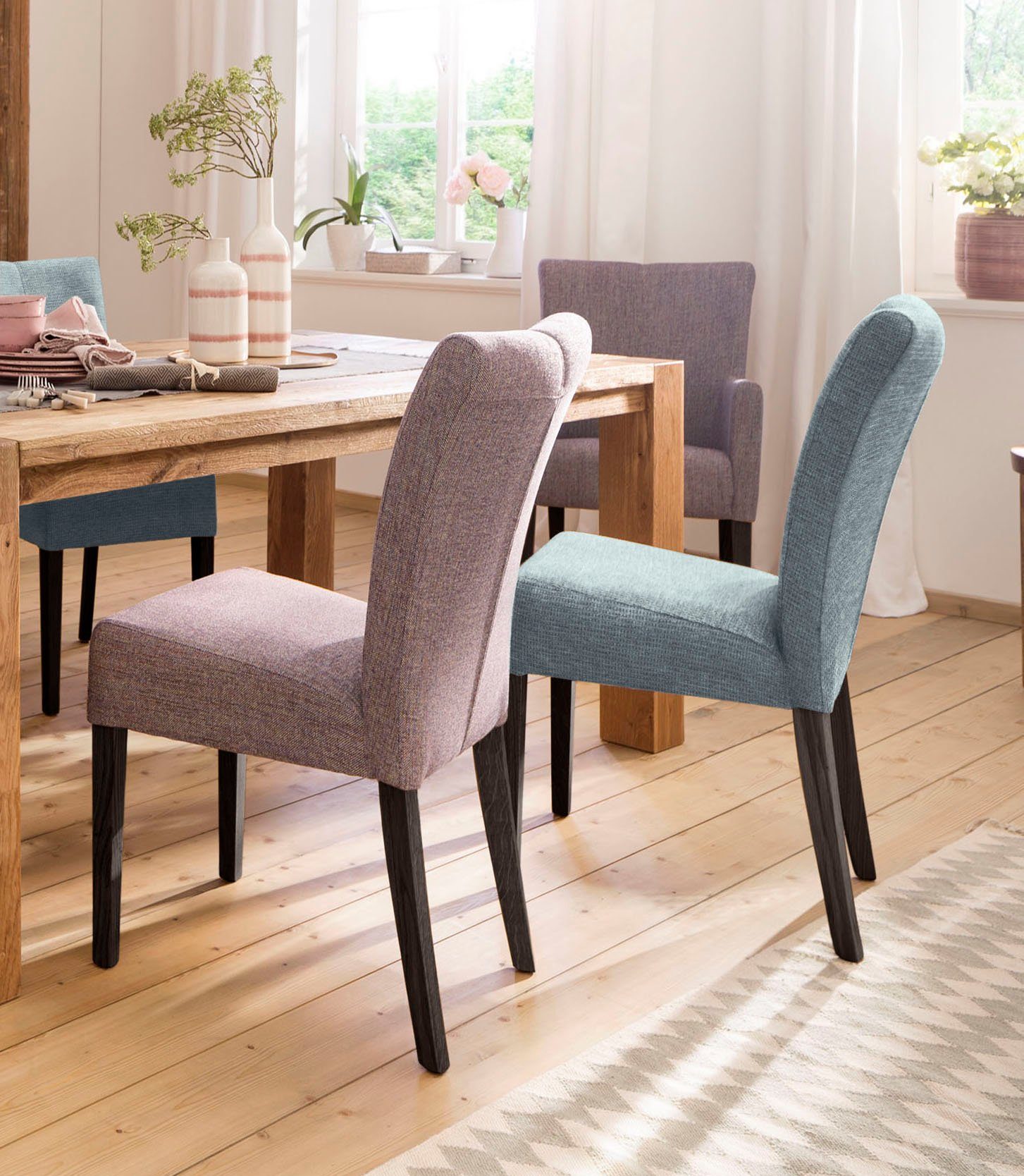 Home affaire Esszimmerstuhl Queen (Set, 2 günstig online kaufen
