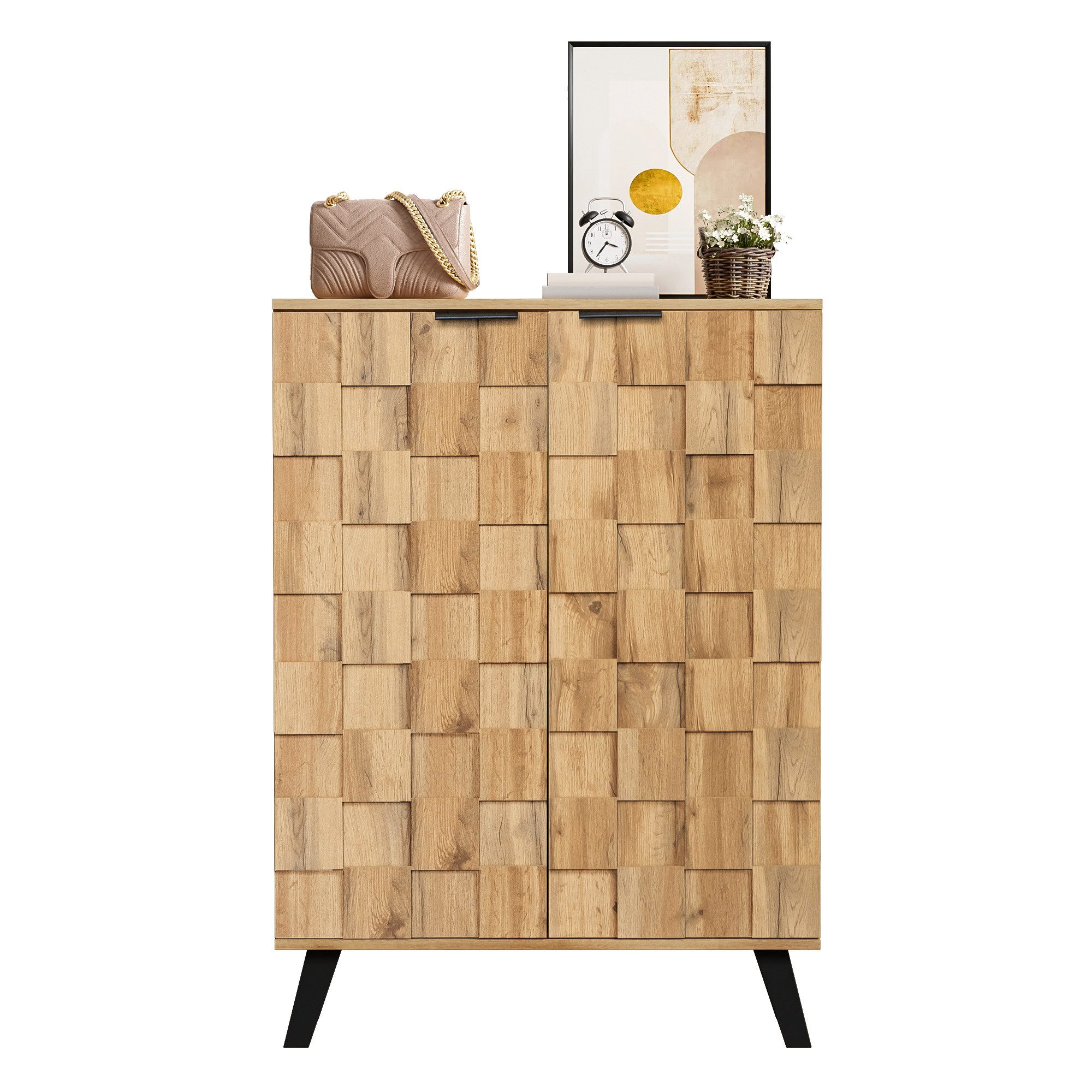 HAUSS SPOLE Schuhschrank 80,5x35x109,5cm mit 5 günstig online kaufen
