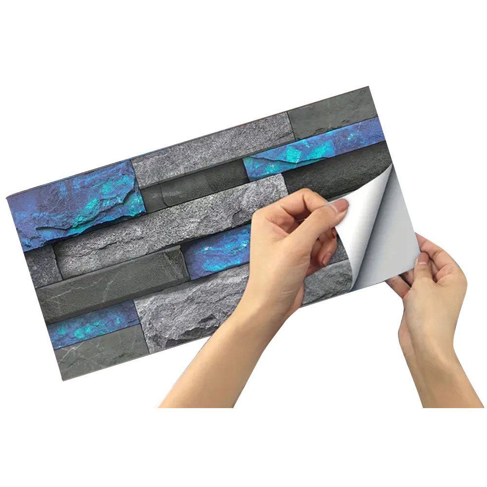 Coonoor Fliesenaufkleber 12 Stück 15x30cm, Fliesenaufkleber, selbstklebende günstig online kaufen