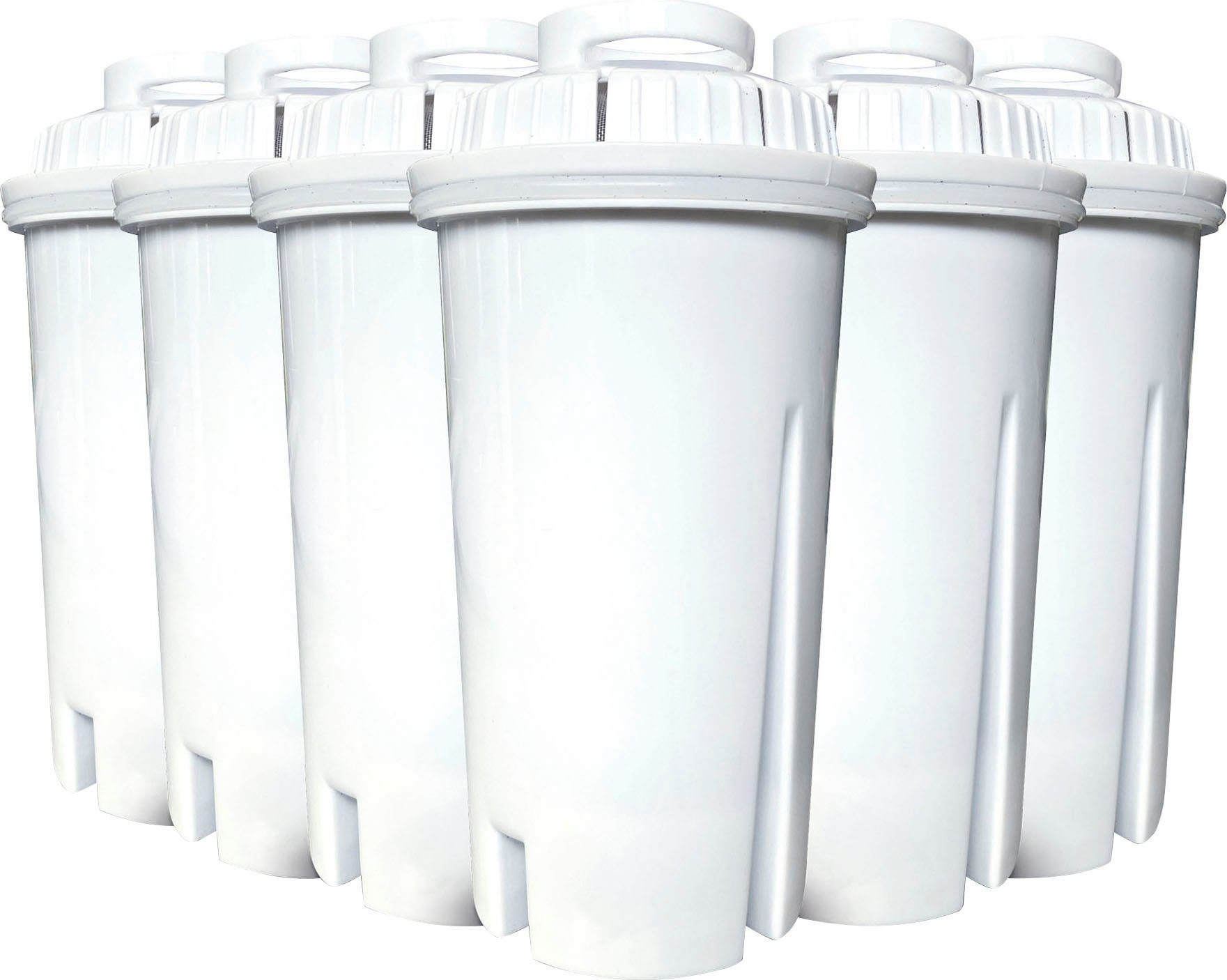 Caso Wasserfilter Ersatz-Wasserfilter (6er-Set), Zubehör für für alle CASO Heisswasserspender mit Filtereinsatz und weitere Wasser-Filtersysteme