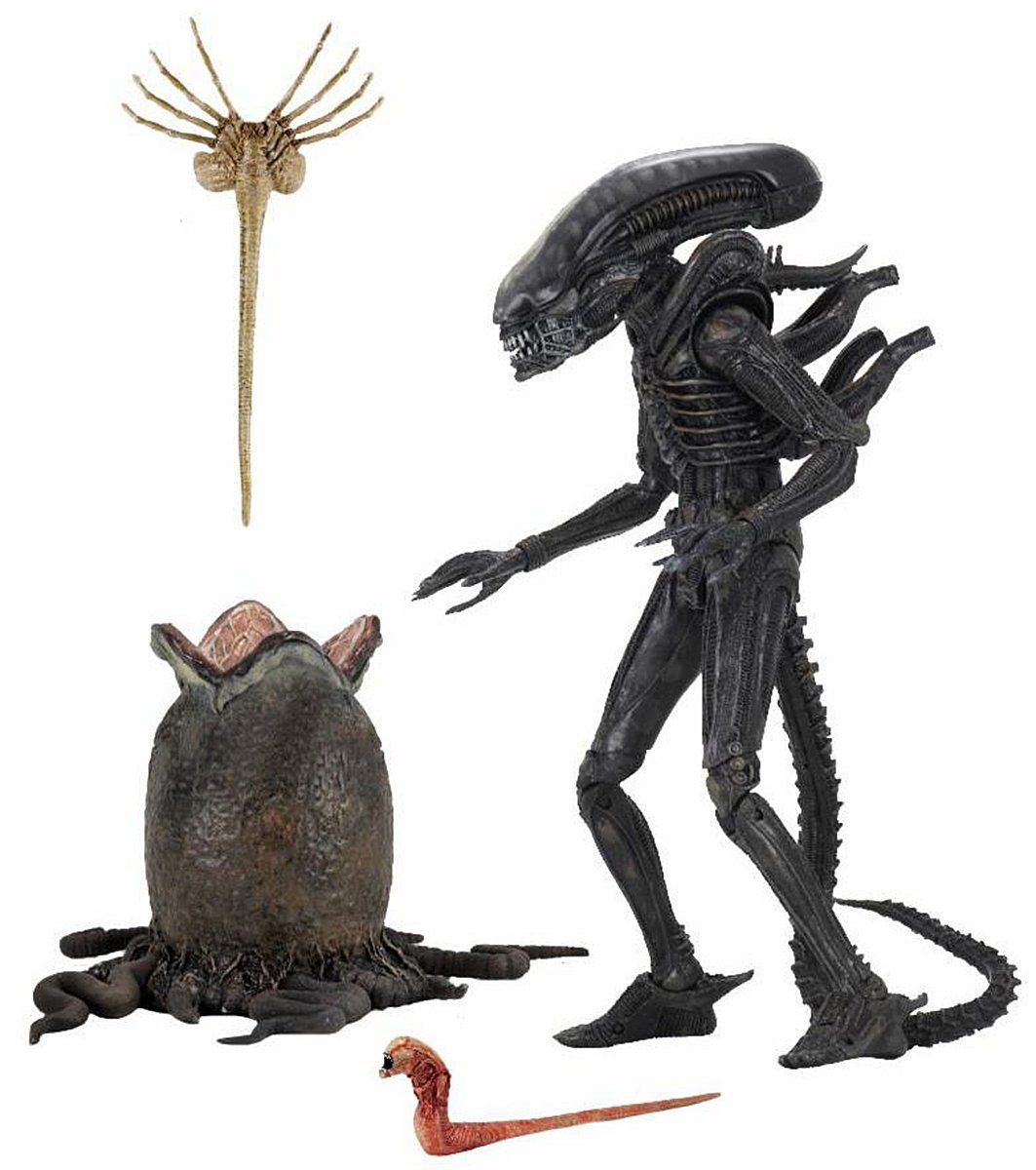 NECA Actionfigur Aliens 7'' Scale Actionfigur Ultimate Big Chap Xenomorph