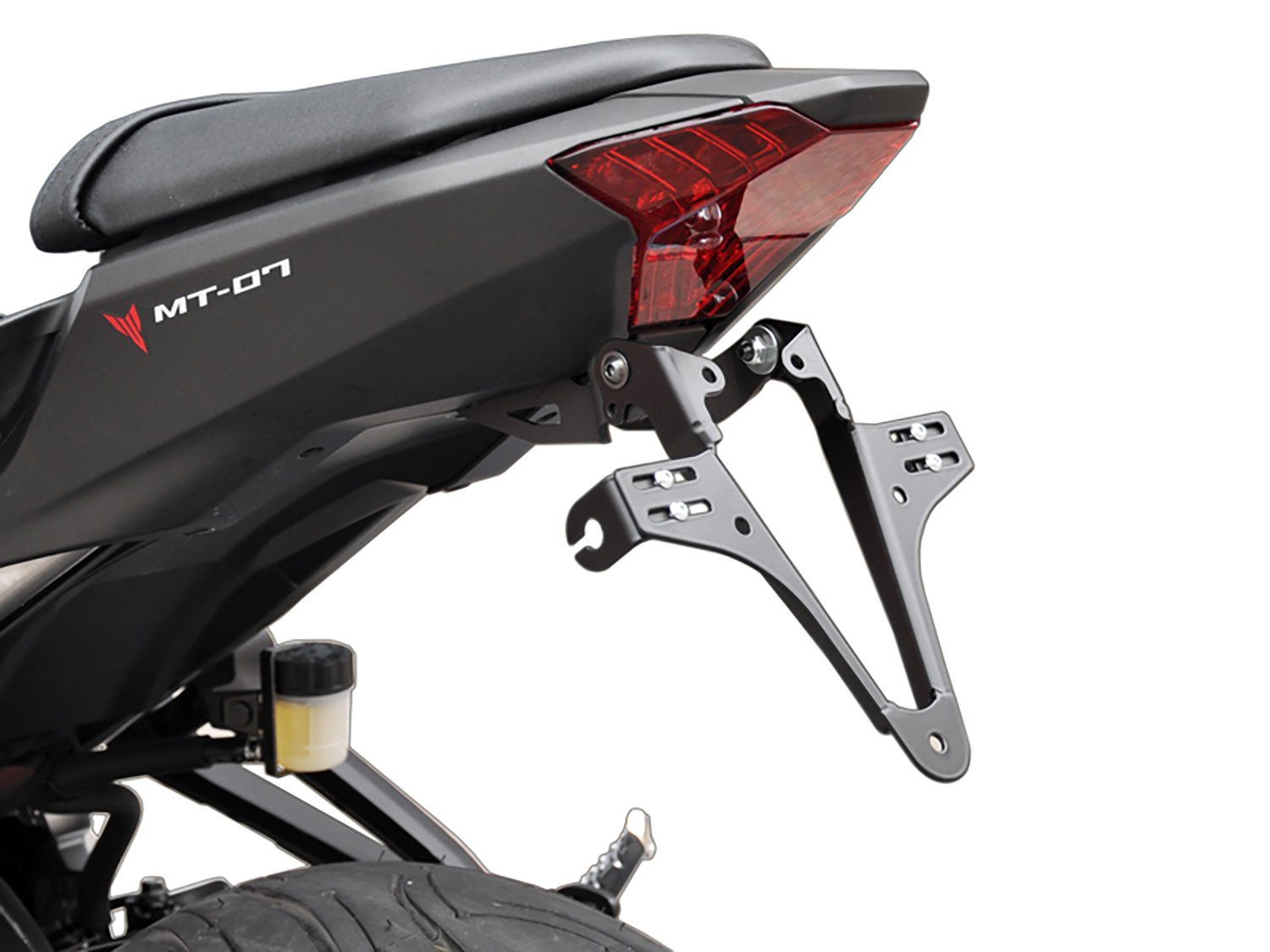 ZIEGER Kennzeichenhalter Basic Kennzeichenhalter für Yamaha MT-07 BJ 2013-20