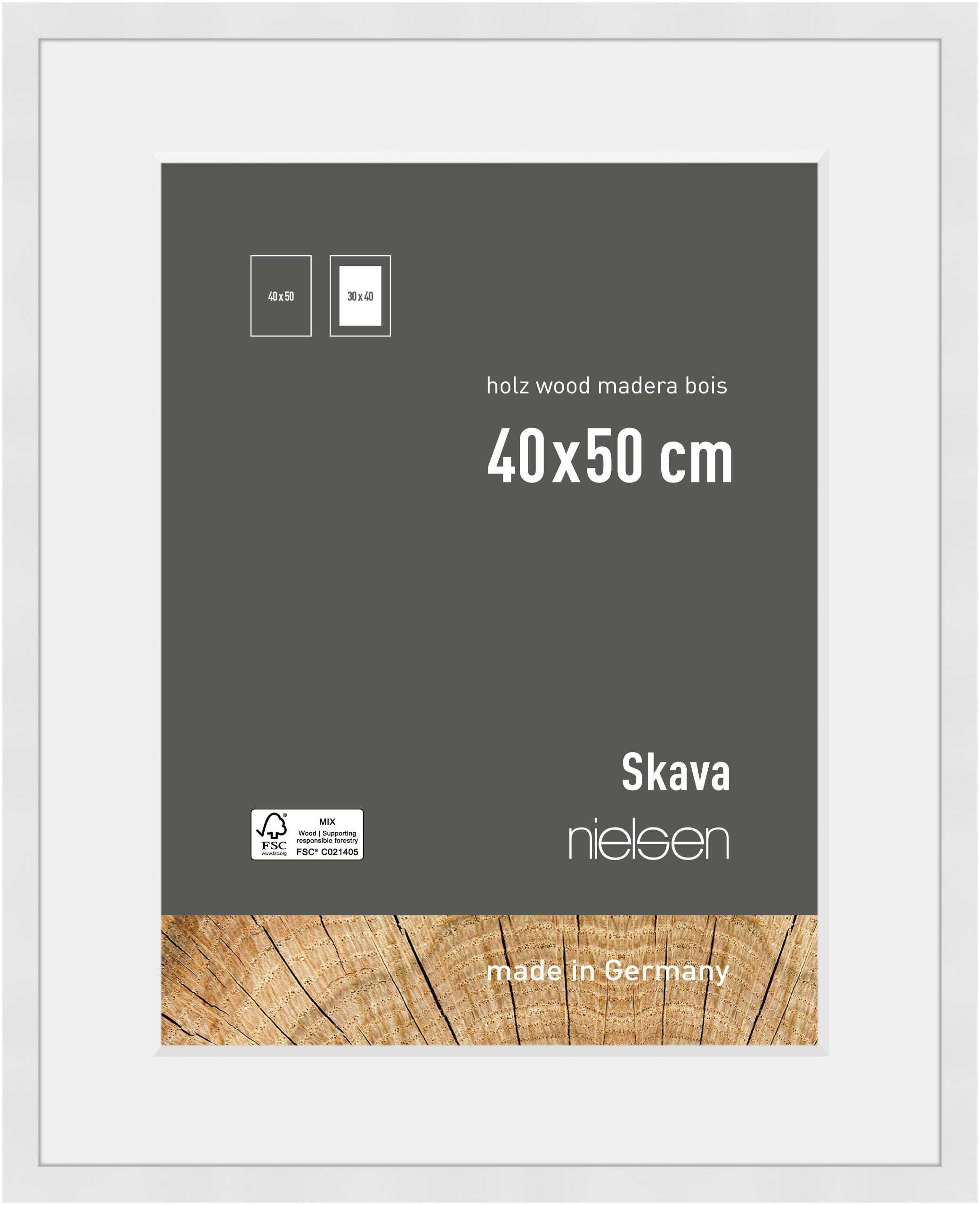 nielsen Bilderrahmen Holz Bilderrahmen Skava, (1 St)