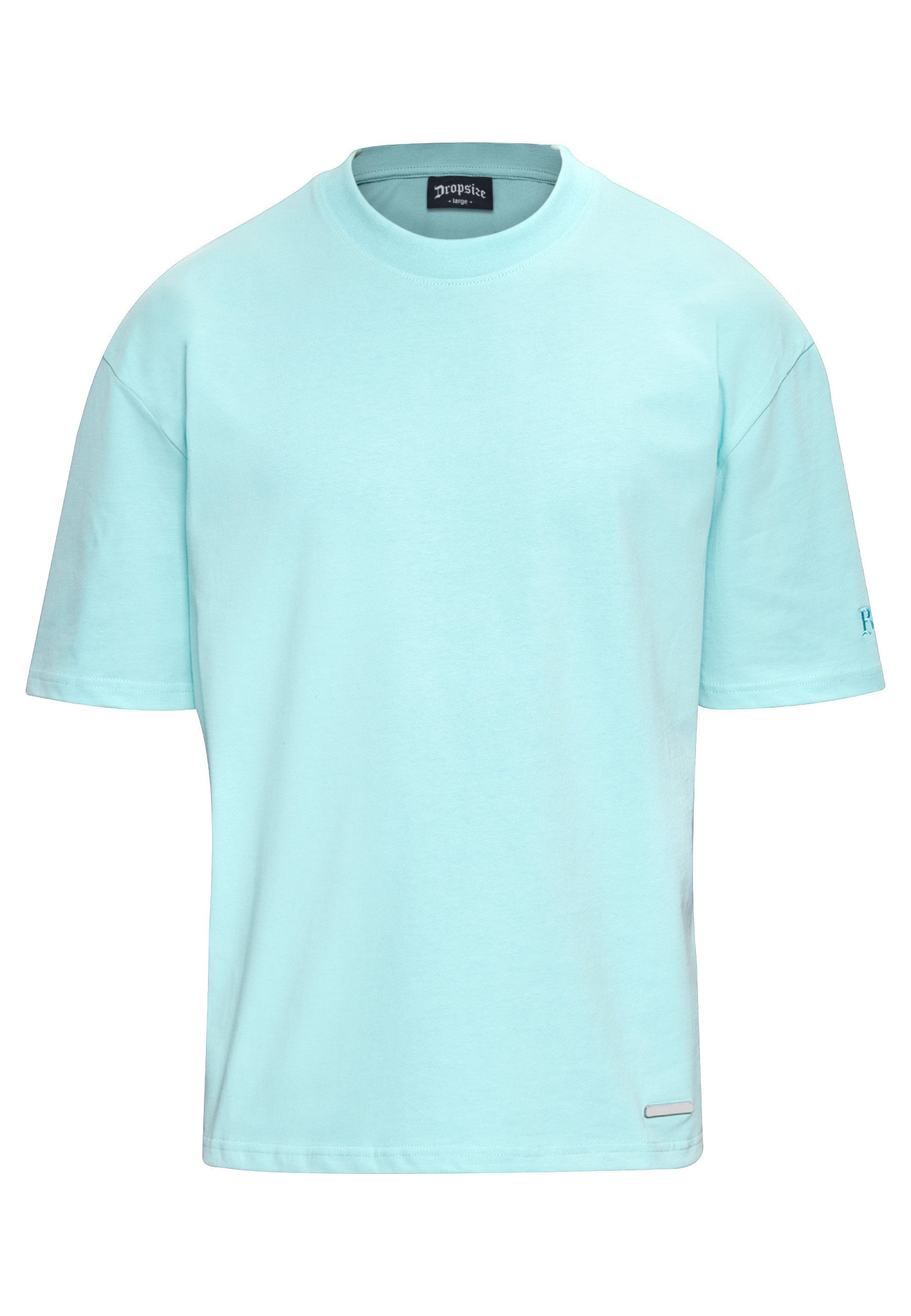 Dropsize T-Shirt Dropsize Herren Dropsize Super Heavy Blank T-Shirt (1-tlg)