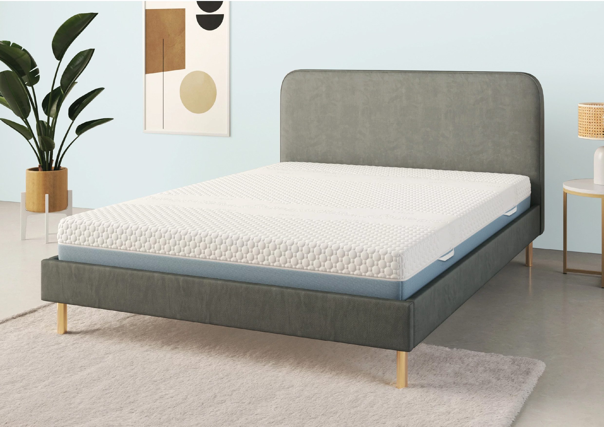 Hybridschaum-Matratze NEUHEIT, PREMIUM Flipper, 90x200, 140x200 cm, langlebig RG 39, OTTO home, 25 cm hoch, vier unterschiedlich feste Liegeseiten, in H2+3/H3+4/H4+H5, wendbar