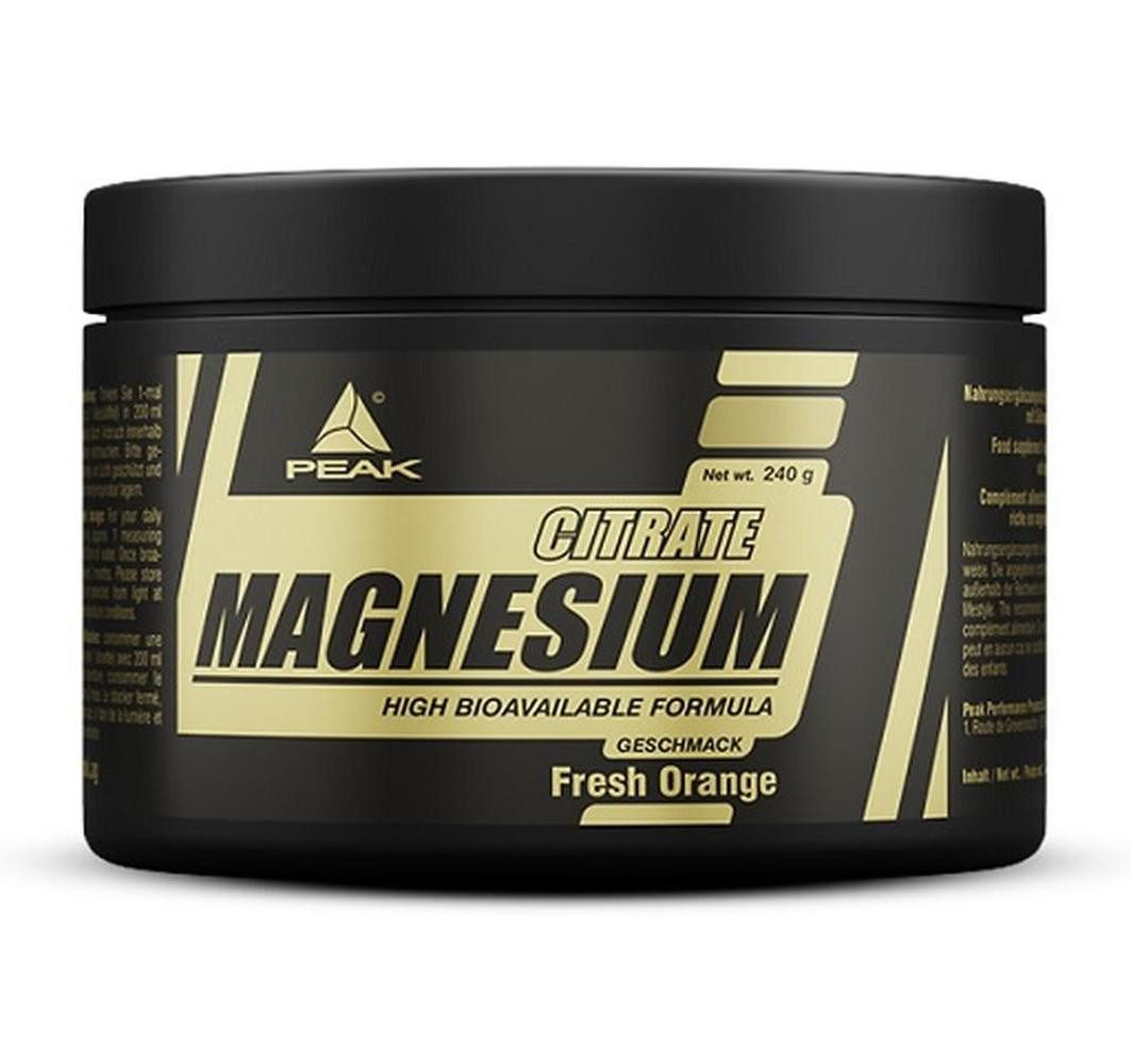 PEAK Peak Magnesium Citrat 240 g Pulver, 240.0 g