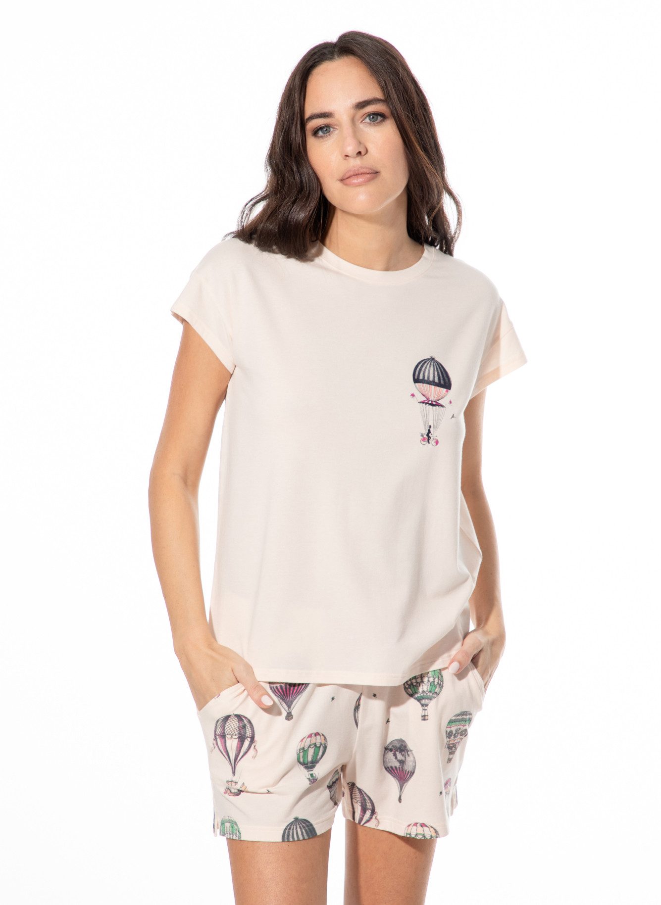 Short Stories T-Shirt SHORT STORIES 622072 T-Shirt vanilla cream/print