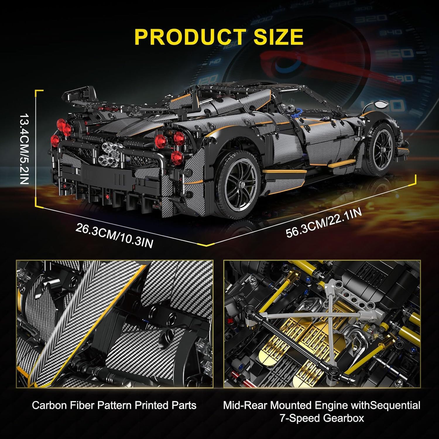 COIL Spielbausteine, Sportwagen, Autoblöcke, Bausteinset, Bauklötze, Spielb günstig online kaufen