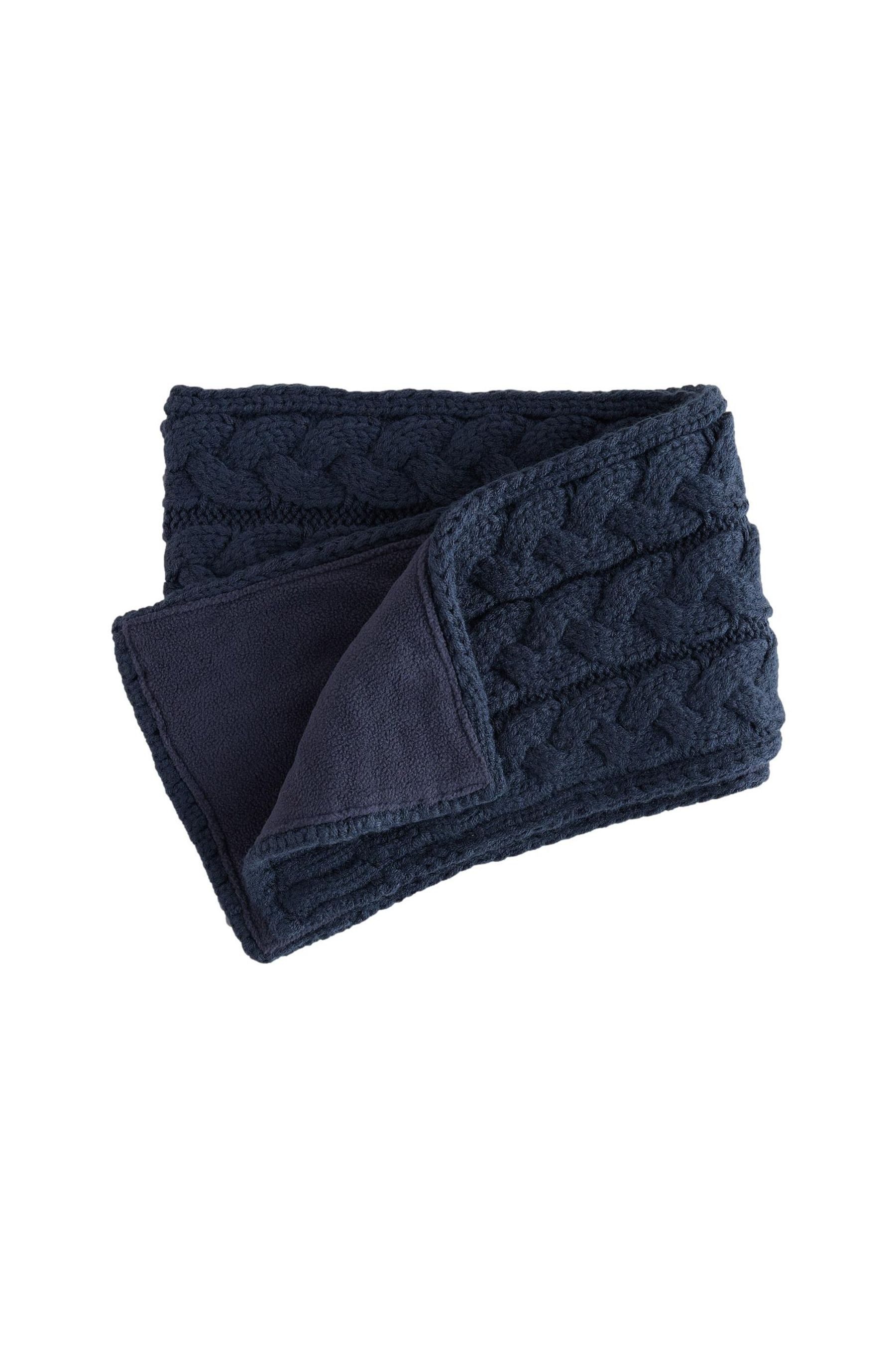 Next Schal Strickschal mit Zopfmuster, (1-St)