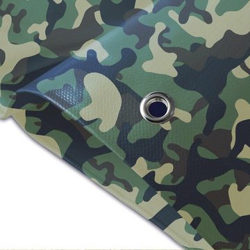 Karat Schutzplane Abdeckplane Camouflage, 100 g/m², verschiedene Größen