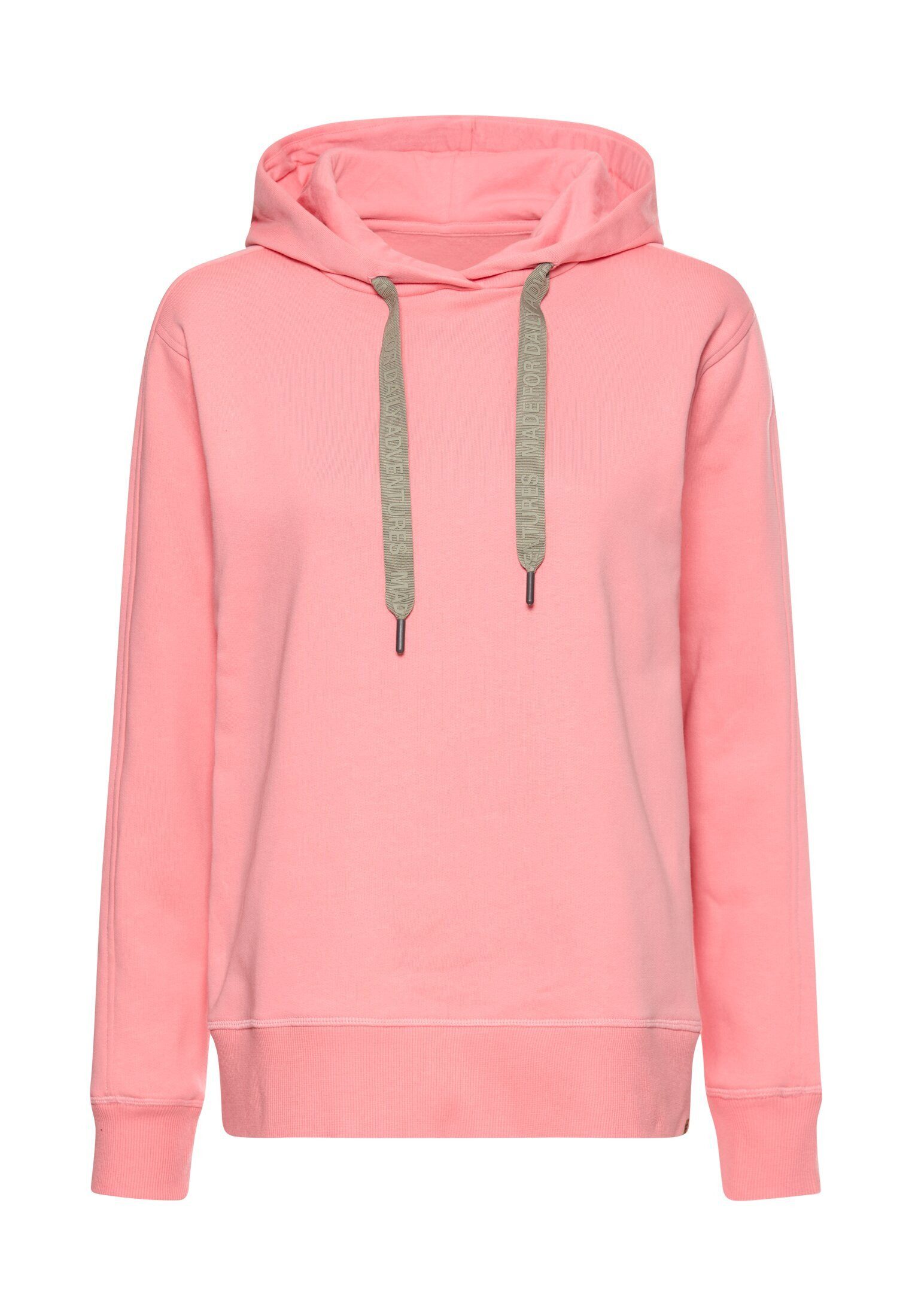 camel active Kapuzenpullover aus reiner Baumwolle günstig online kaufen